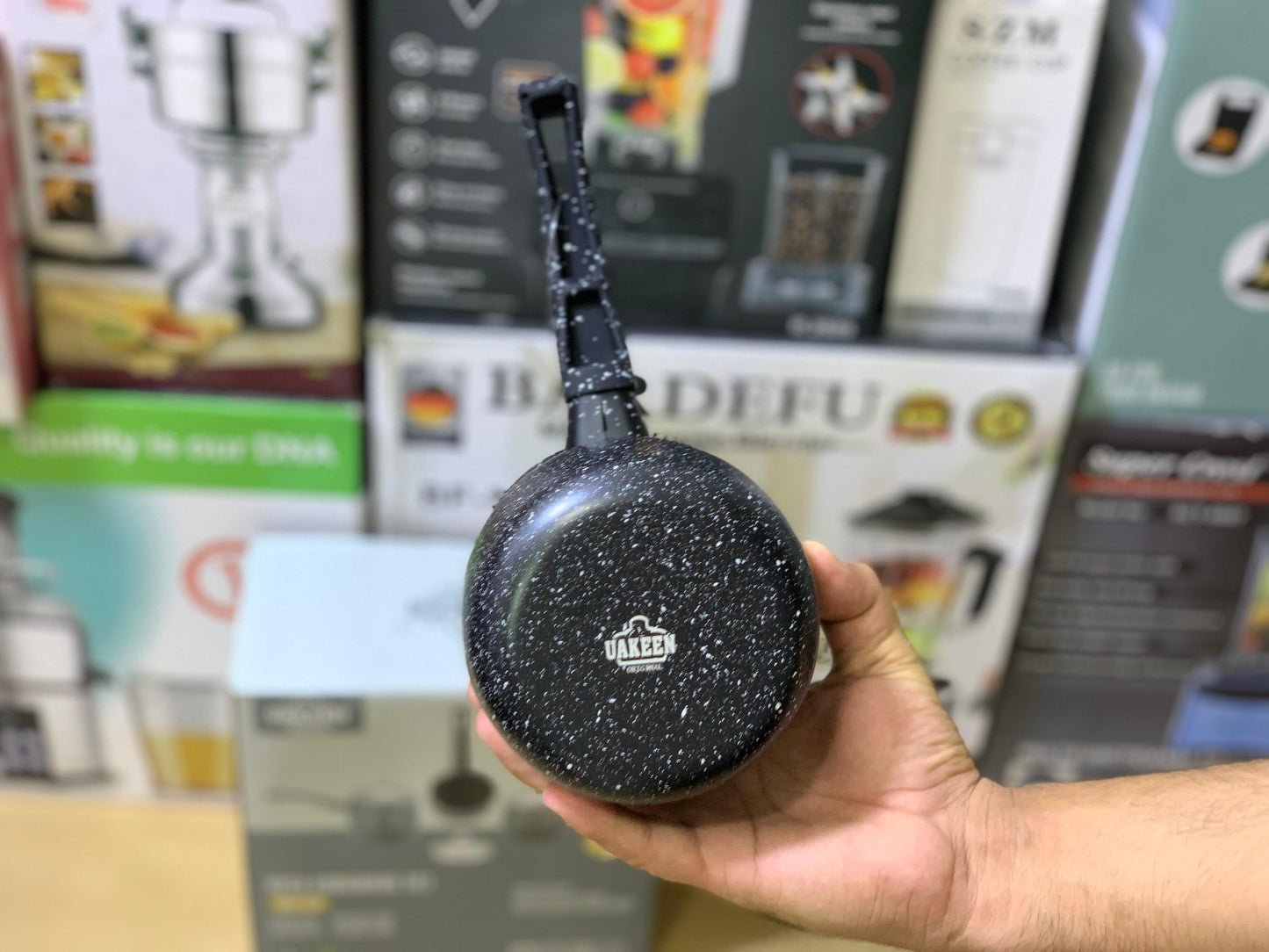 UAKEEN 3 Pieces Sauce Pans set vk-23