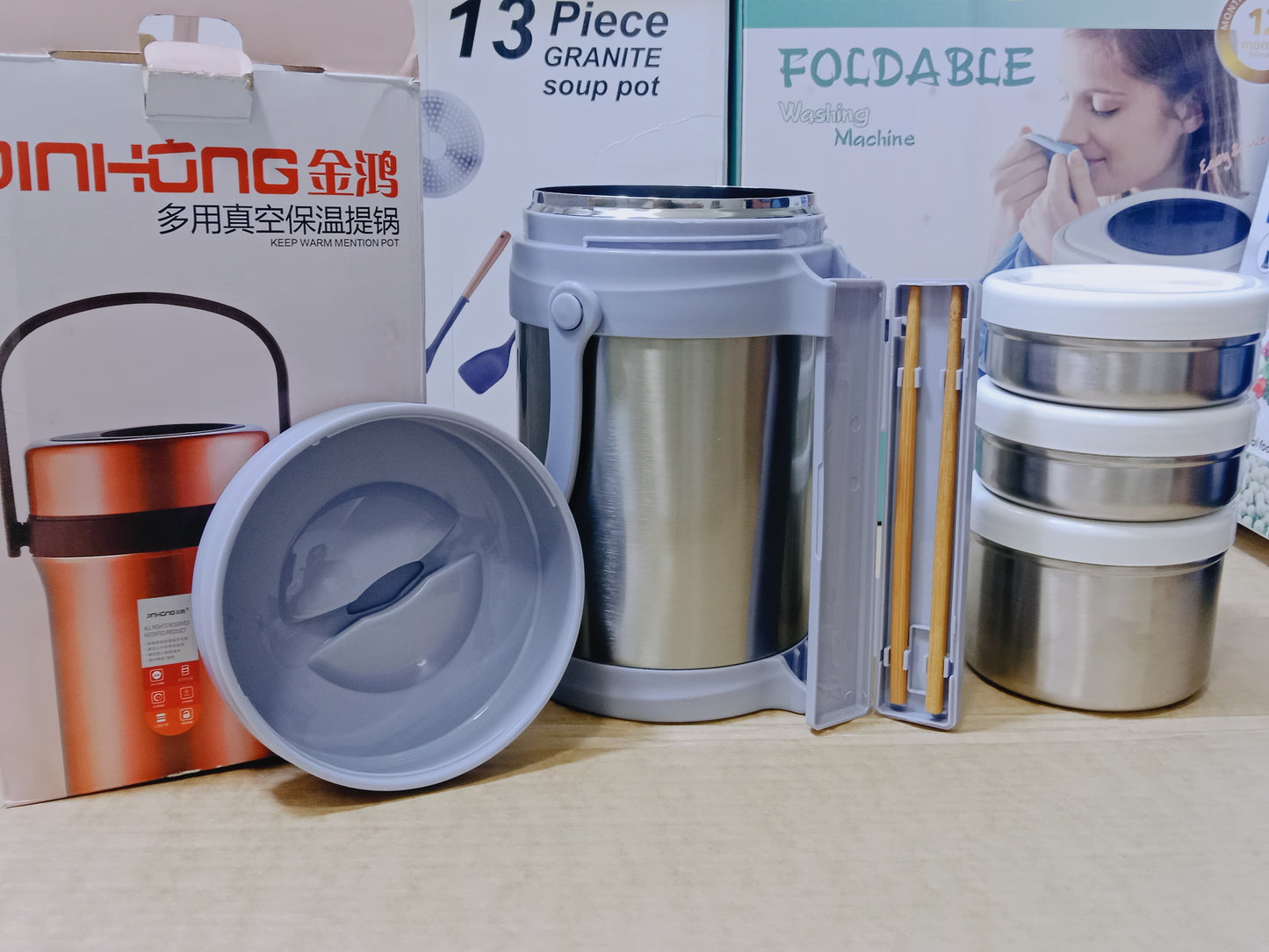 Stainless Steel Tiffin and Lunch Box