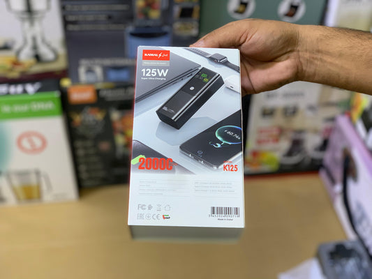 Kamal Power bank | 125W | Super Ultra Charging |2000C