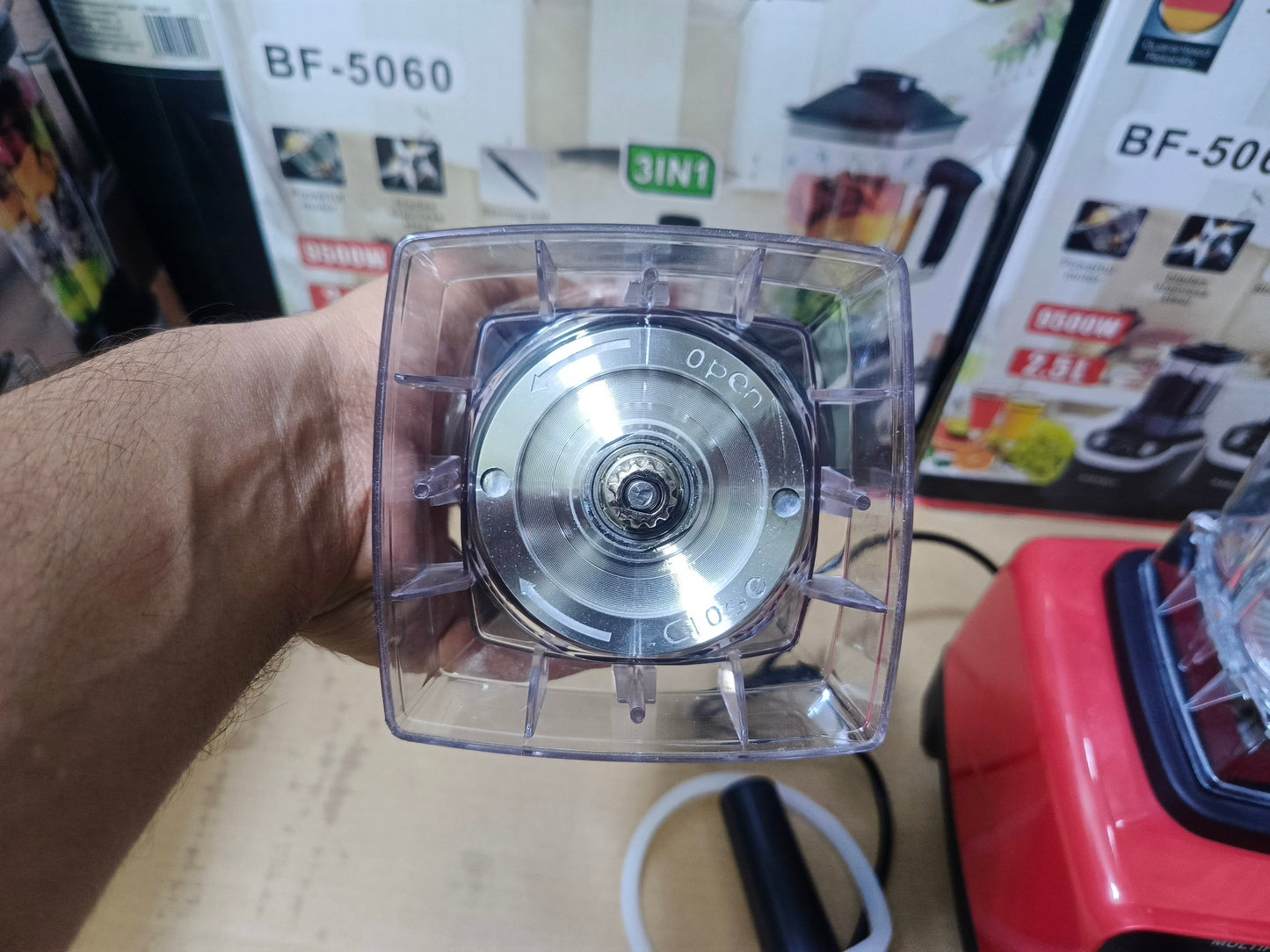 Silvers Criest 2 in 1 Multifunction Blender|5500W | Sc-1589