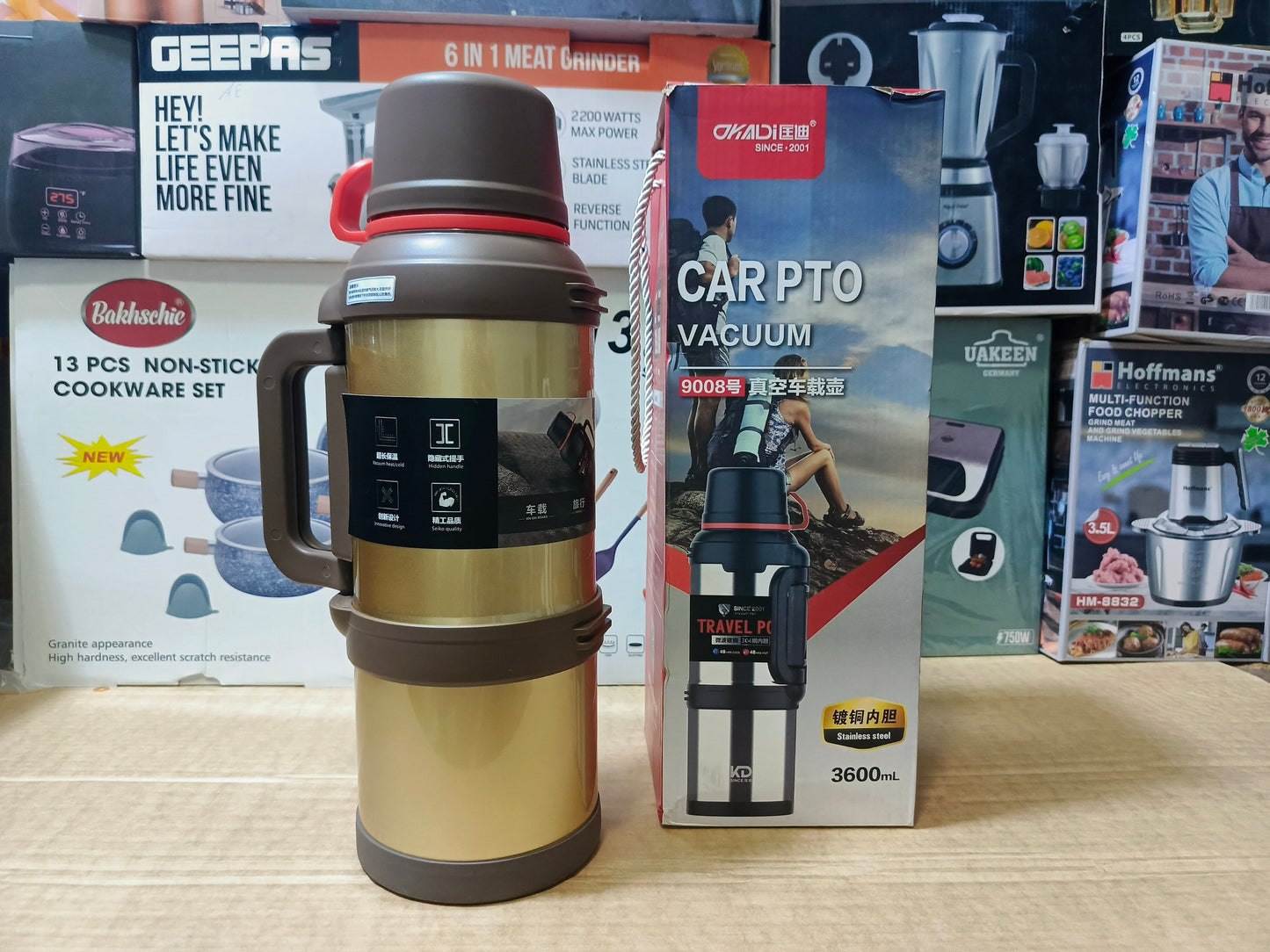 D Kadi stainless Steel Bottle 360oml For Traveling and Camping