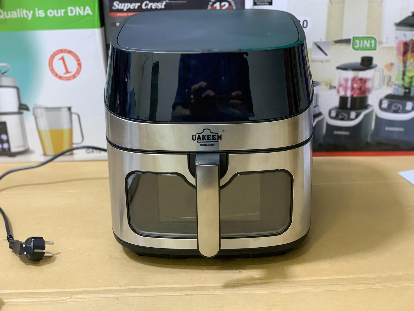 Uakeen Germany Digital Air Fryer 10L and 1800W | ZL-1706