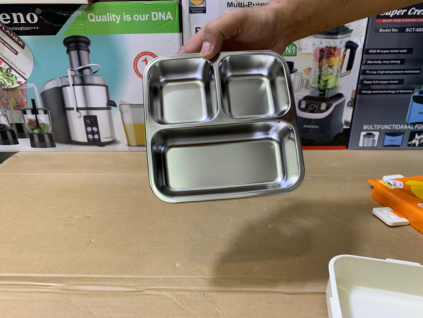 Kids Lunch Box Sus 304 Stainless Steel