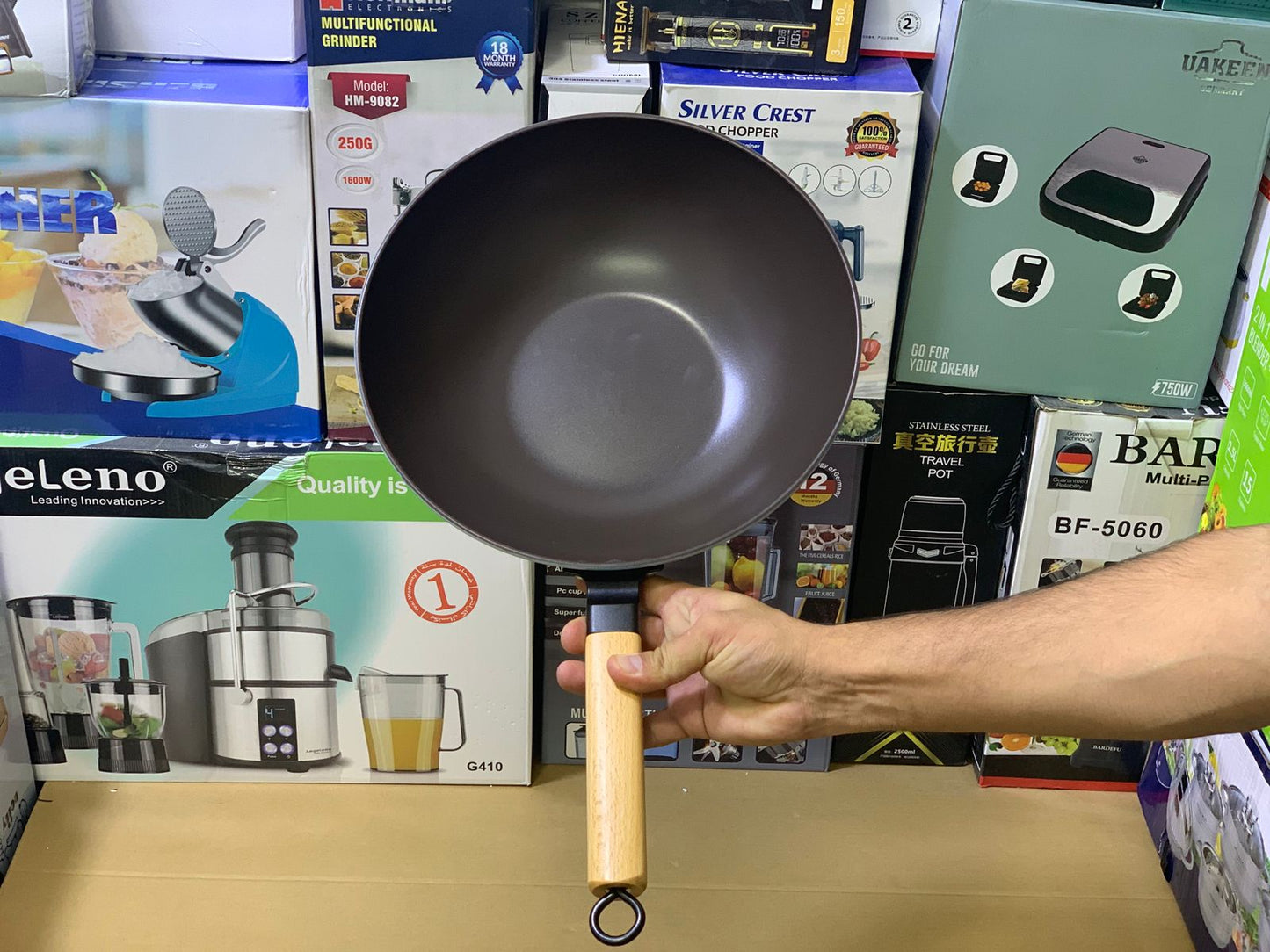 BOBER Ceramic cookware set 2 pieces Frying pans 30cm and casserole 26cm