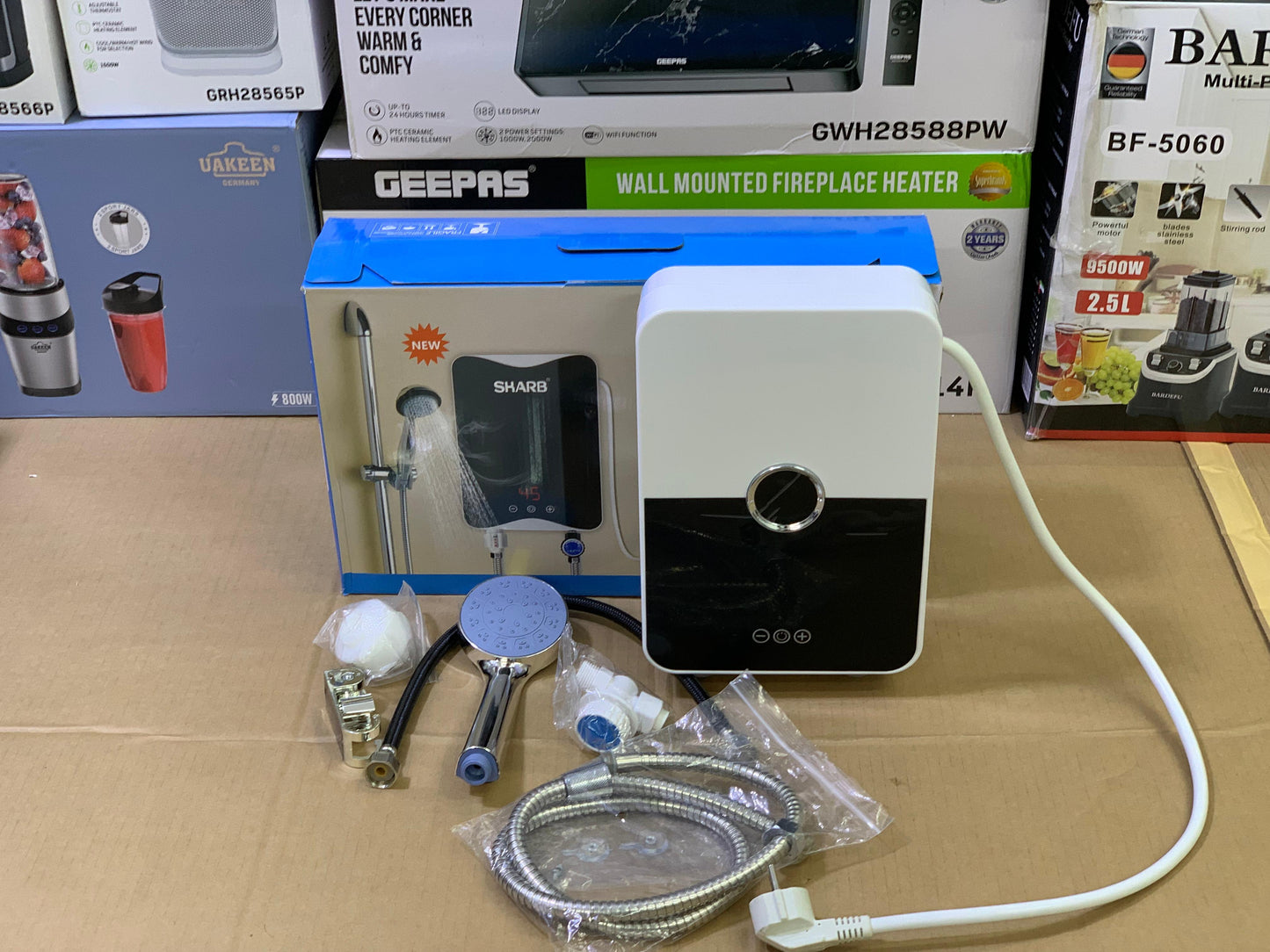 Instant Water Heating Geyser