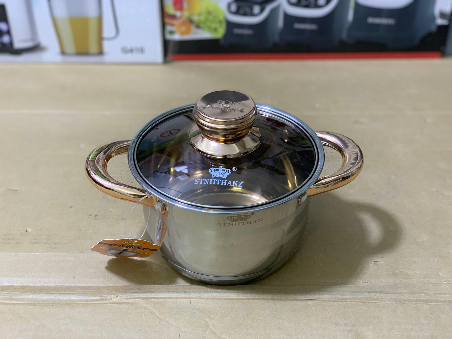 High Quality Cookware set 16 pcs Stainless steel