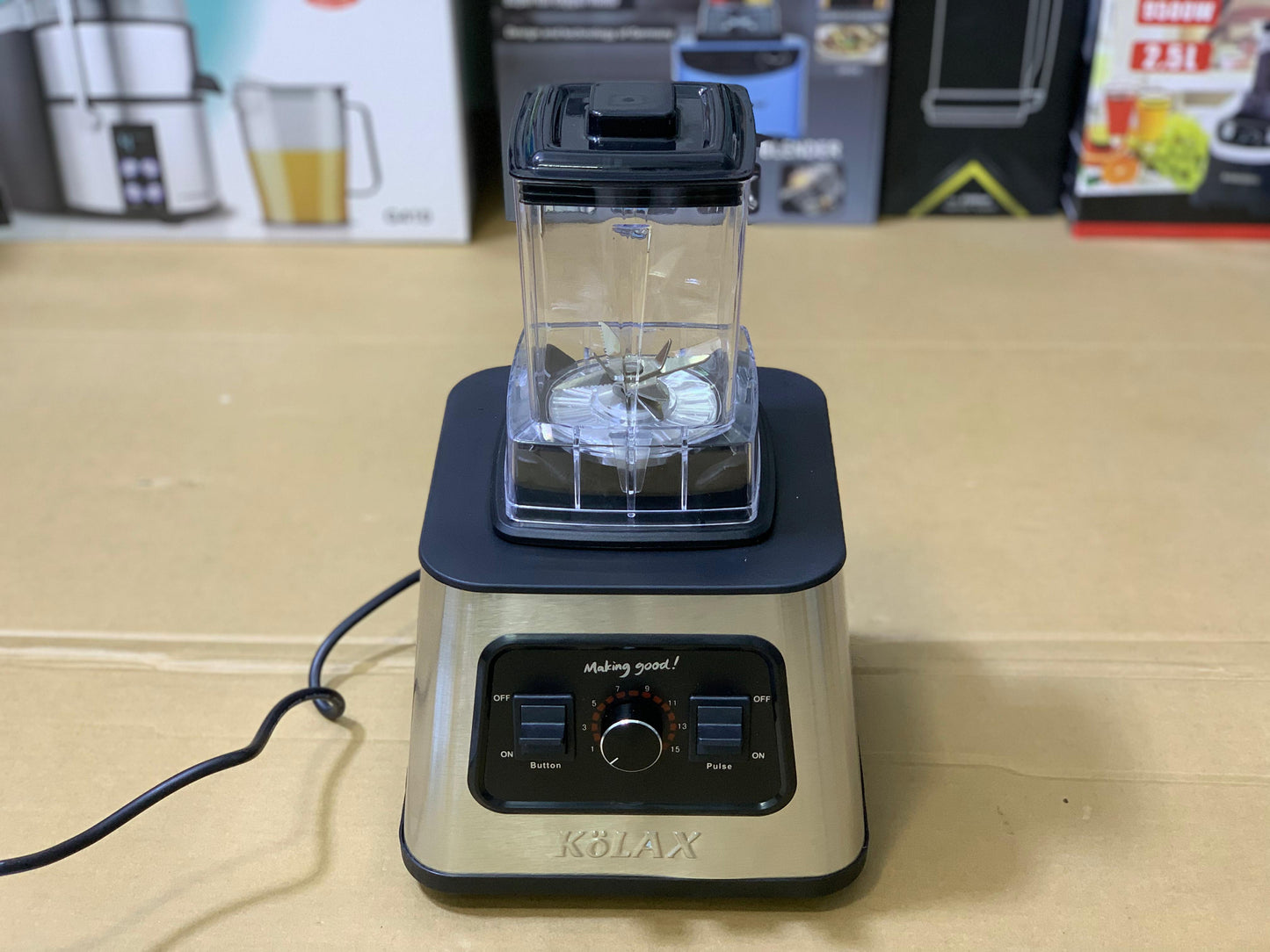 Kolax 2 in 1 Blender and Grinder Full Copper Motor 2.5L