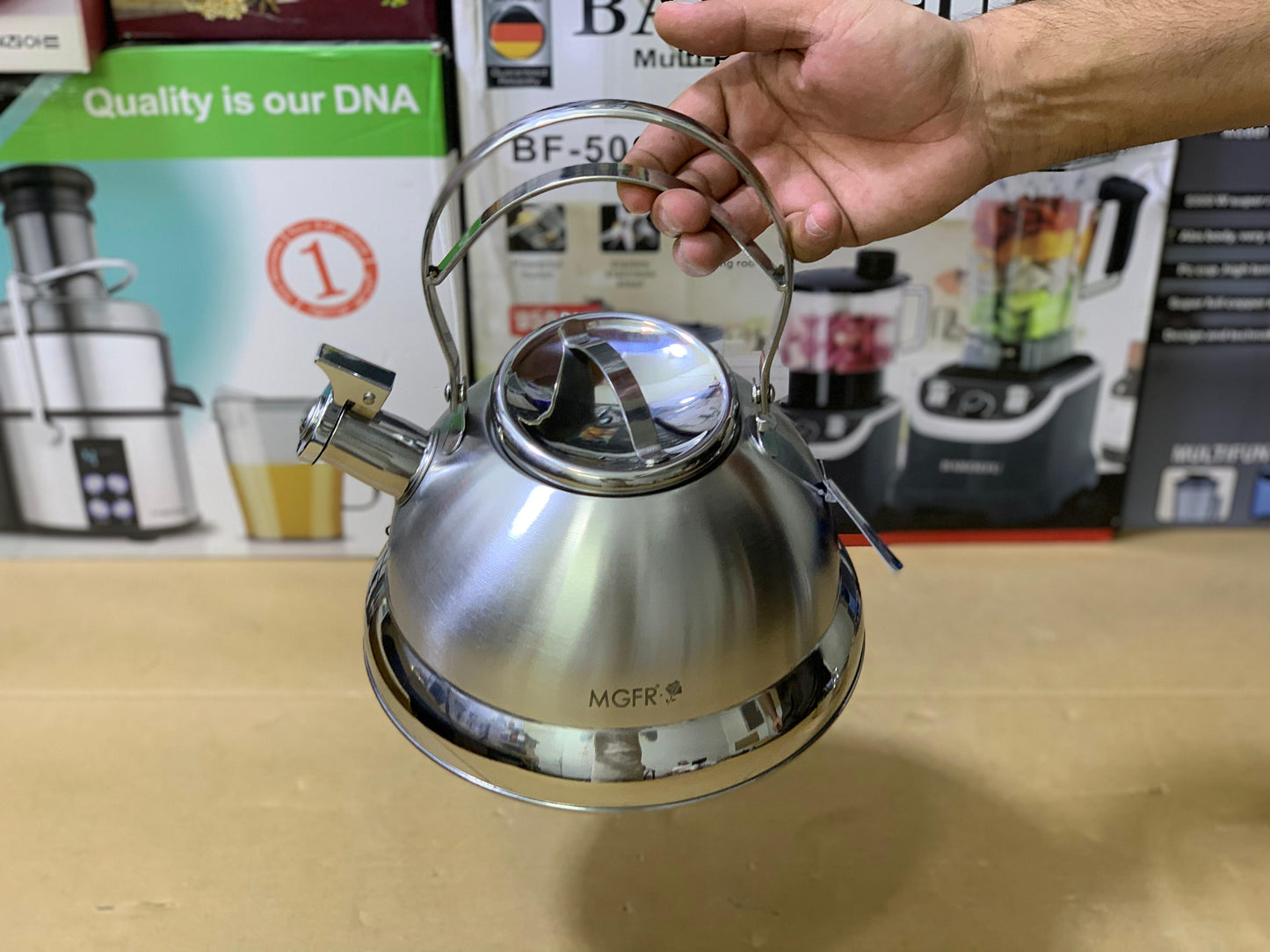 MGRF 12 Pieces Cookware Set Stainless Steel 18/10 Super Capsule Bottom