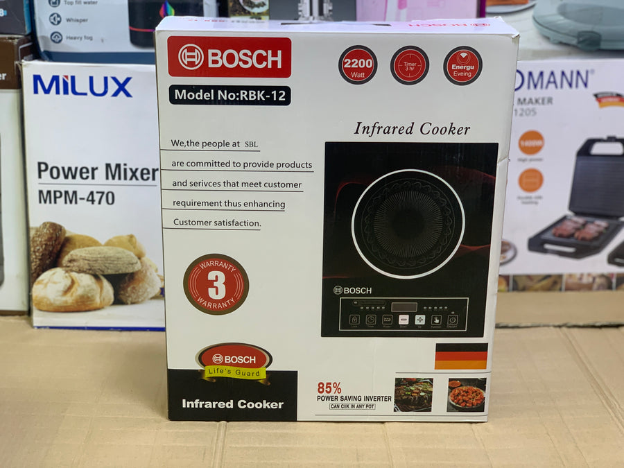 Bosch Electric Infrared Cooker - 2200w Cooking Stove