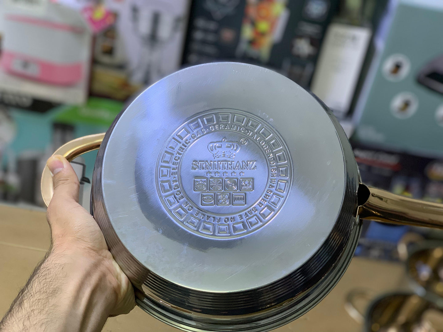 High Quality Cookware set 16 pcs Stainless steel