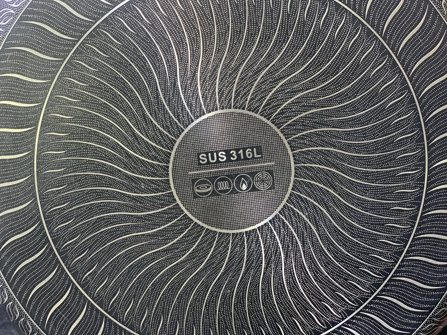 Laser Coated Fry Pan | Sus 316  Steel Graded