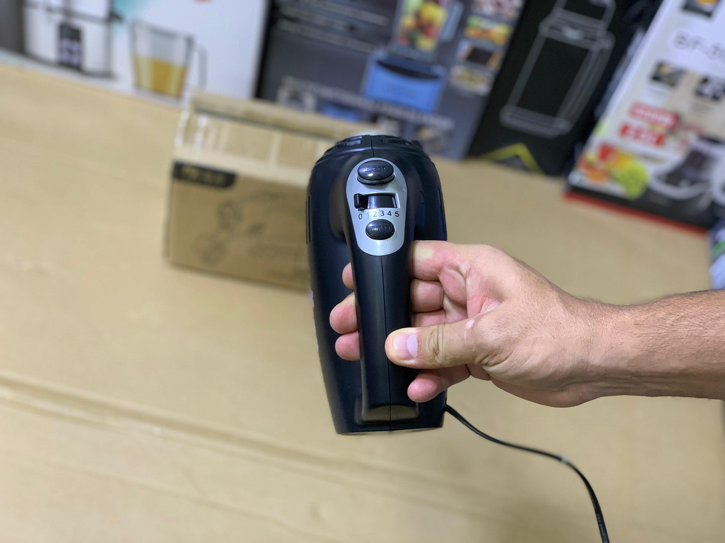 KF Brand Hand Mixer Stainless Steel Tool 200watt | Model no :KF-9512