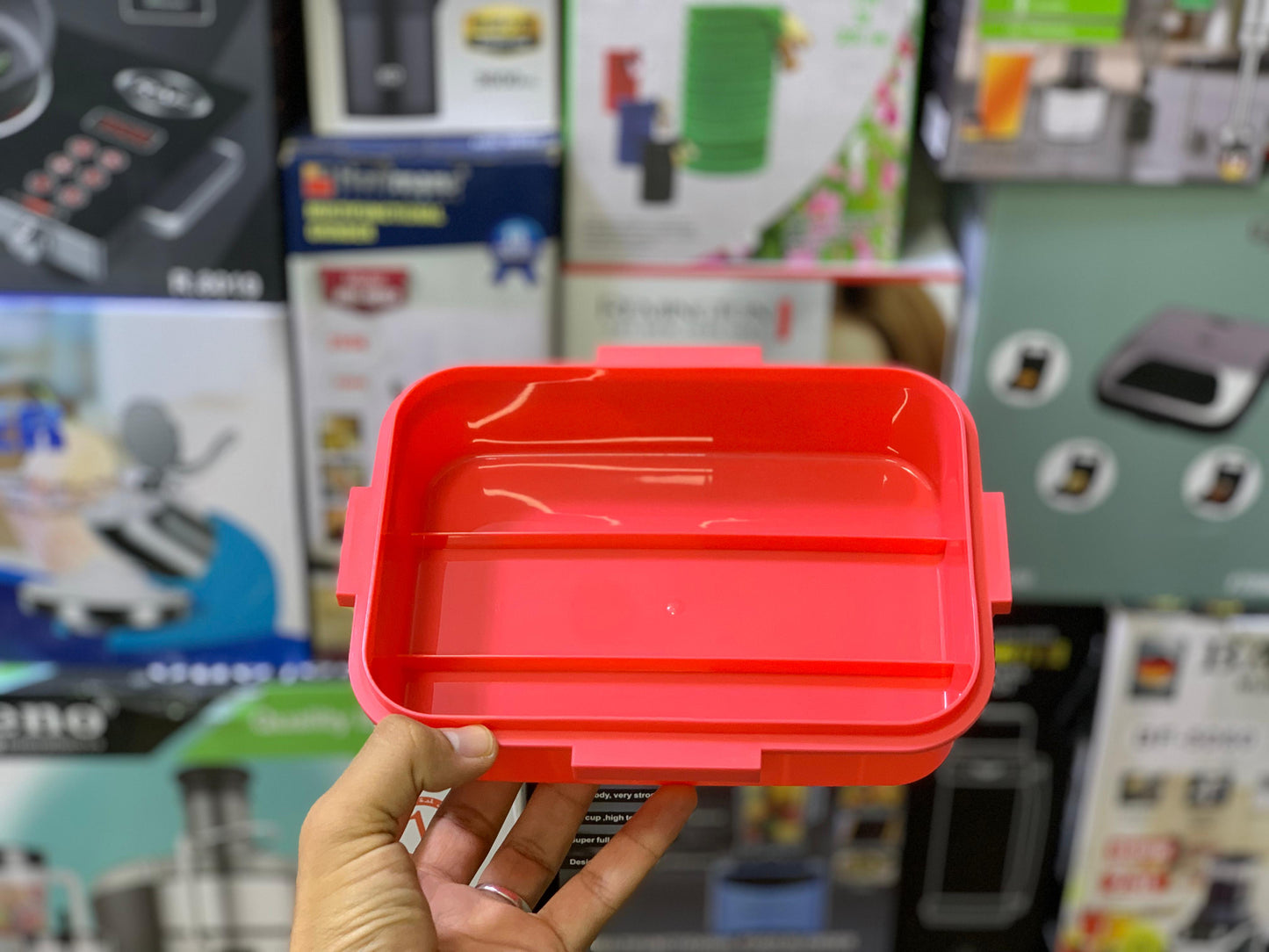 Lunch Box Individual Silicone Ring Stainless Steel SUS 304 Steel liner