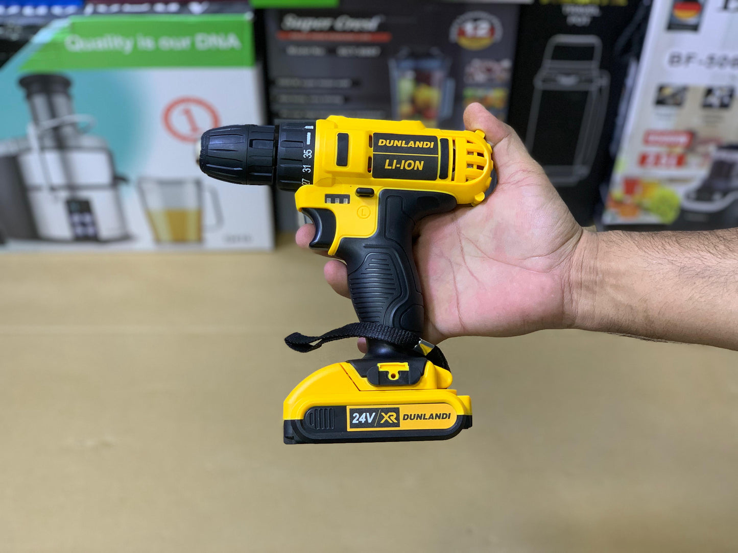 Dunlandi Drilling tools set