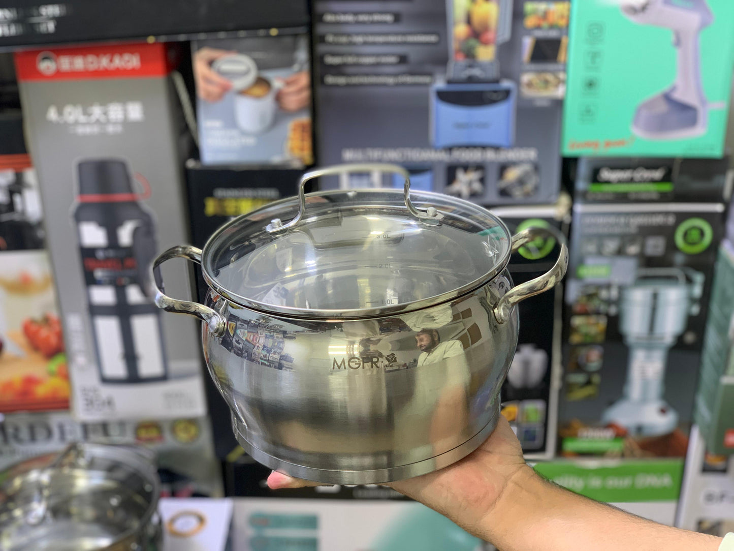 MGRF Swiss Control Stainless steel 6 pcs | 18-10