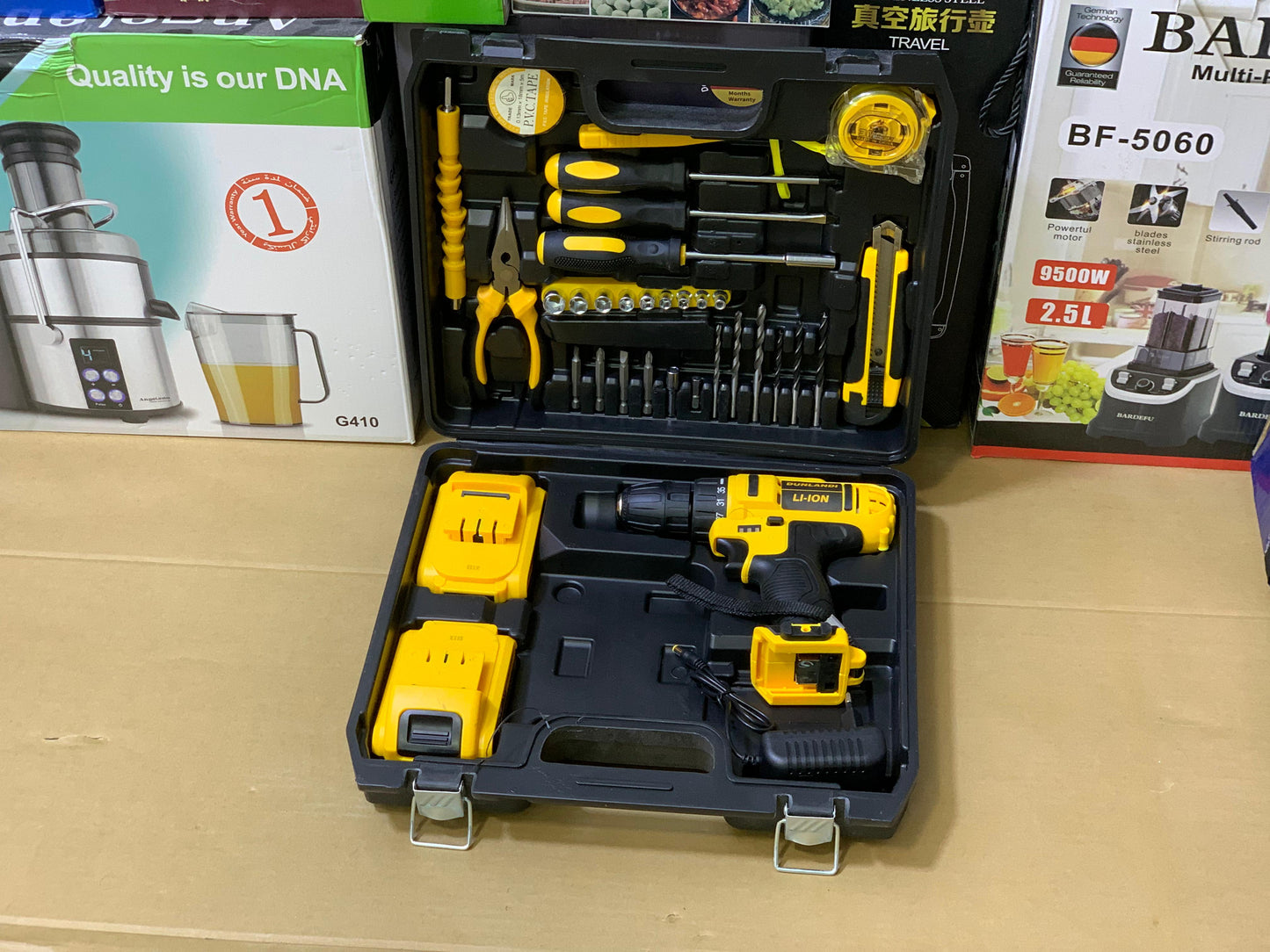 Dunlandi Drilling tools set