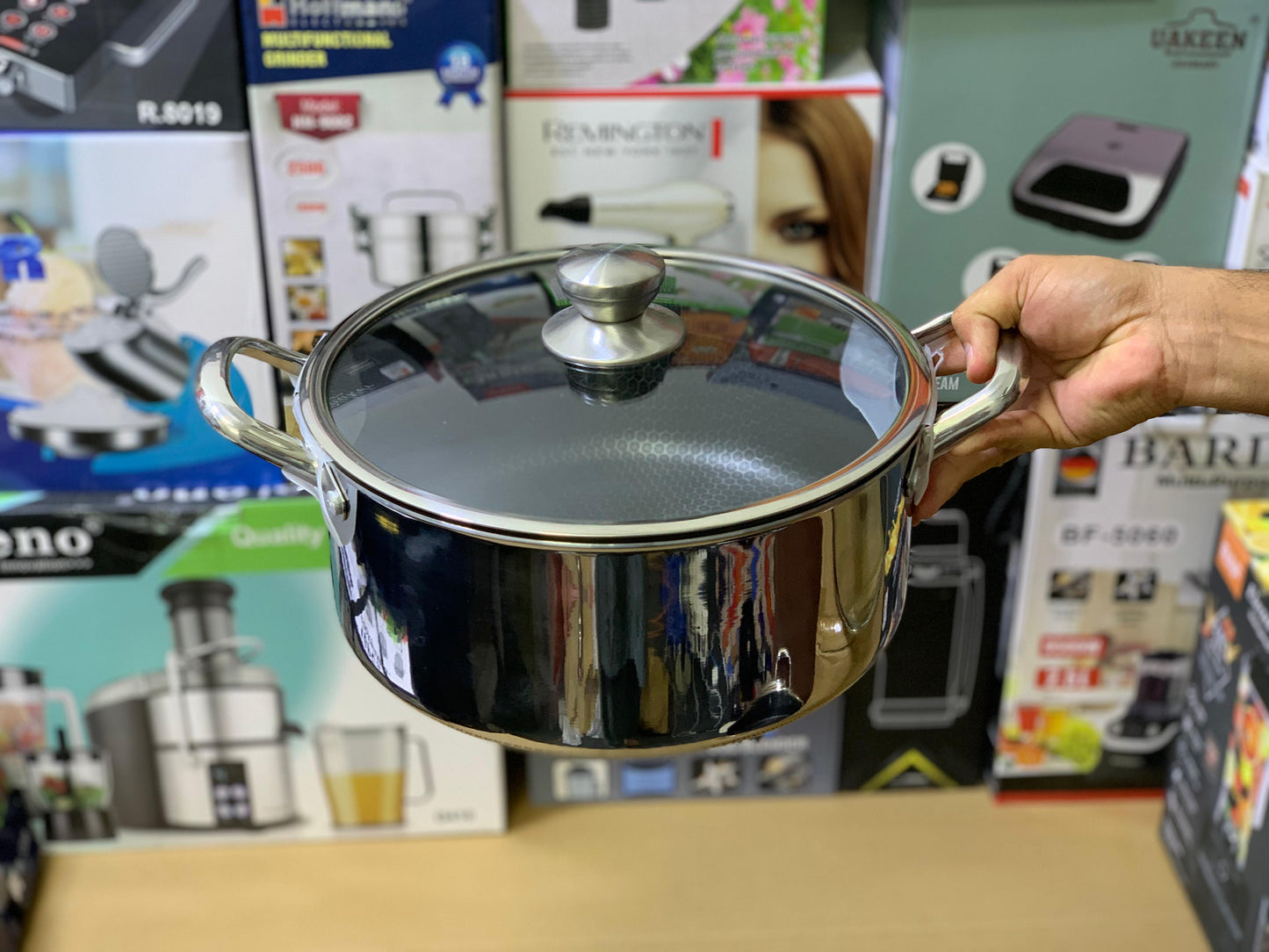 Laser Coated Deep Casserole Set