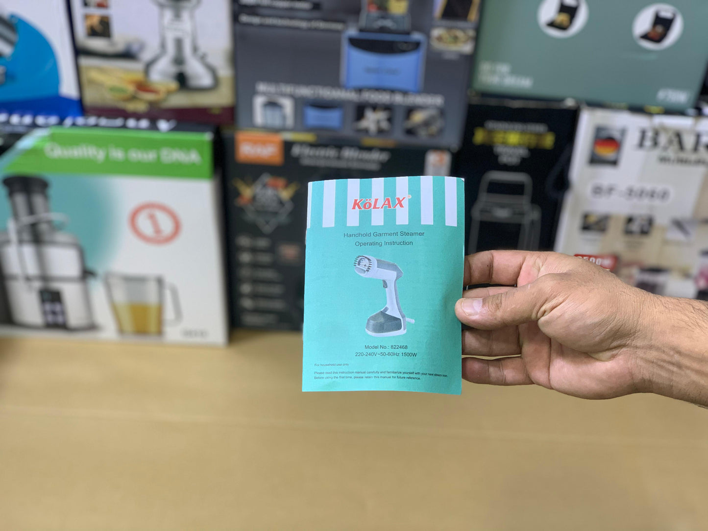 Kolax Garments Steam iron Portable 1500w 200ml