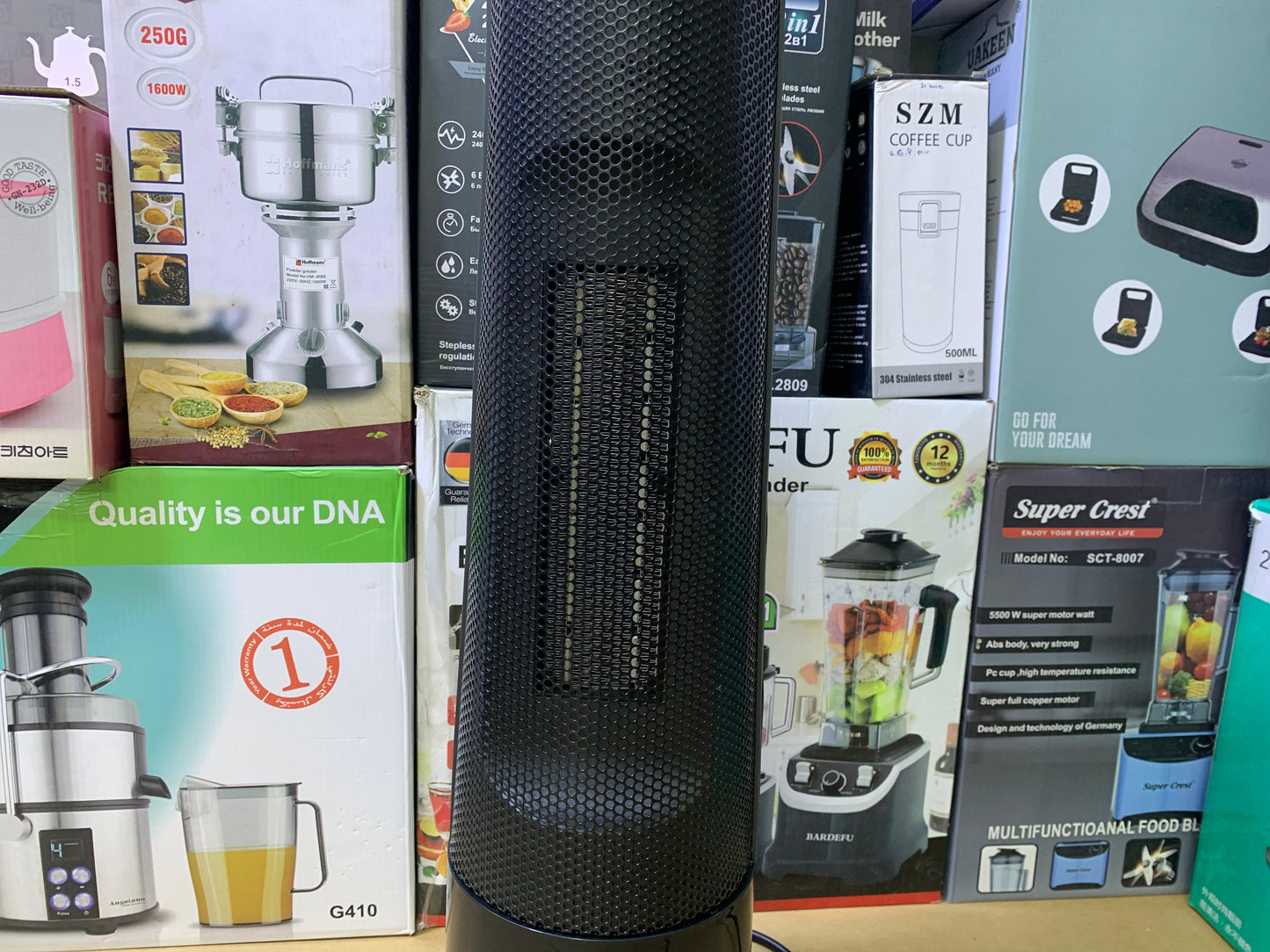 Remote Control Rotating Electric Heater with humidifier 2000W