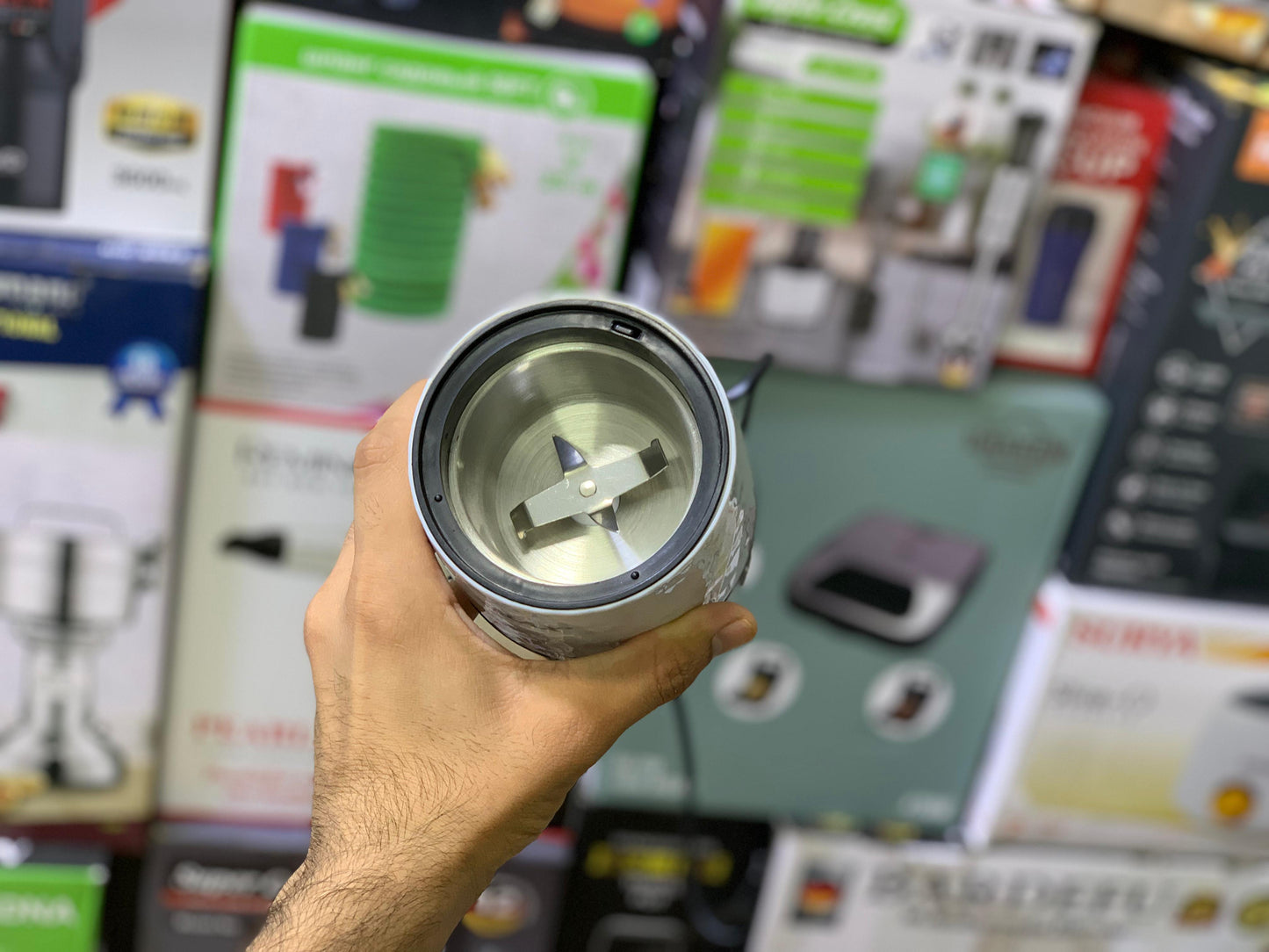 Kolax Coffee and Spice Grinder Stainless Steel 50G and 300W