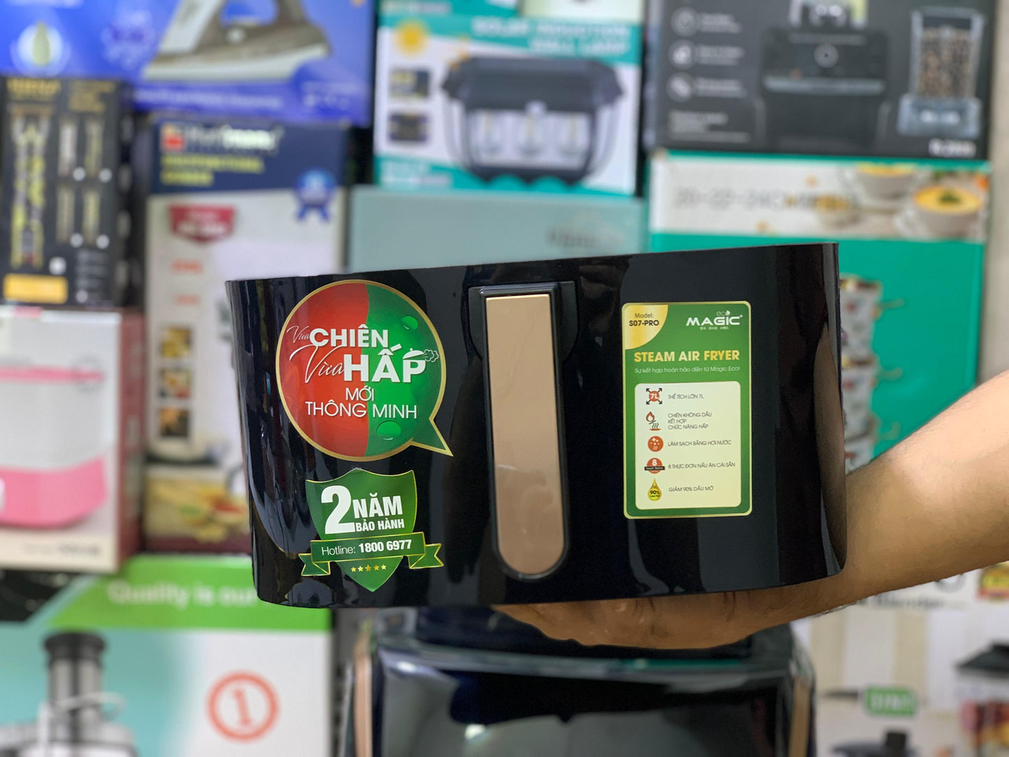 Magic Steam Air Fryer|7L and 1700W