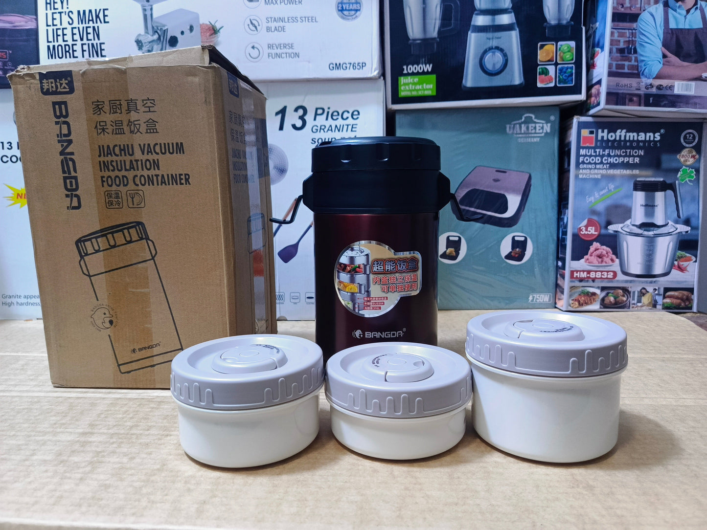 Lunch Box Portable and Stainless Steel