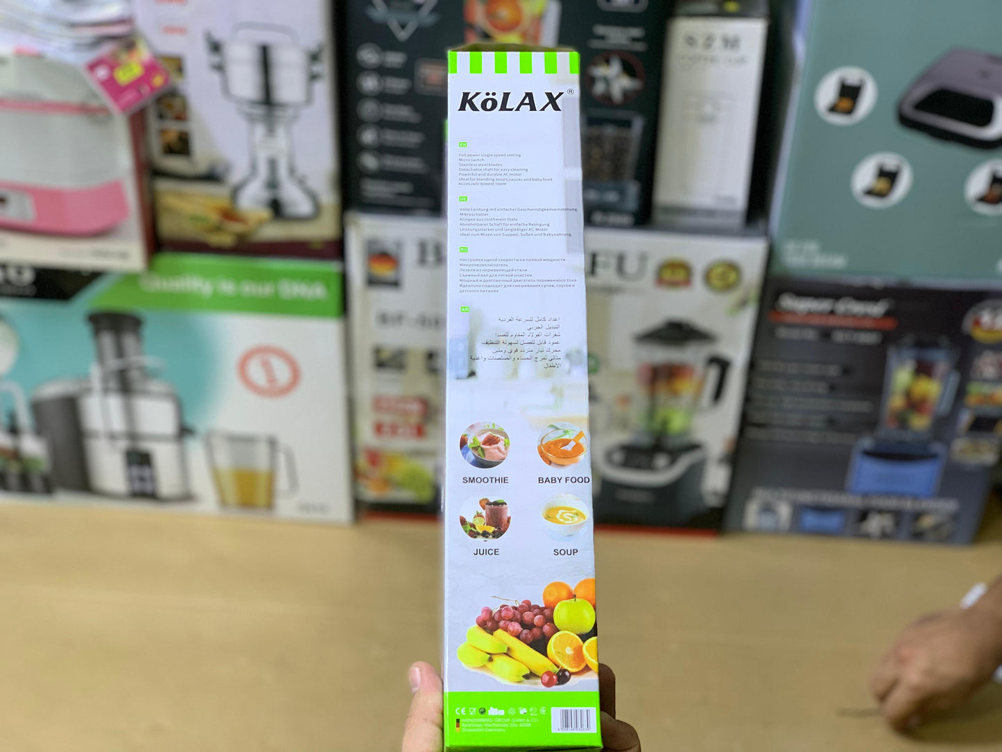 KOLAX's Hand blender stick
1000W