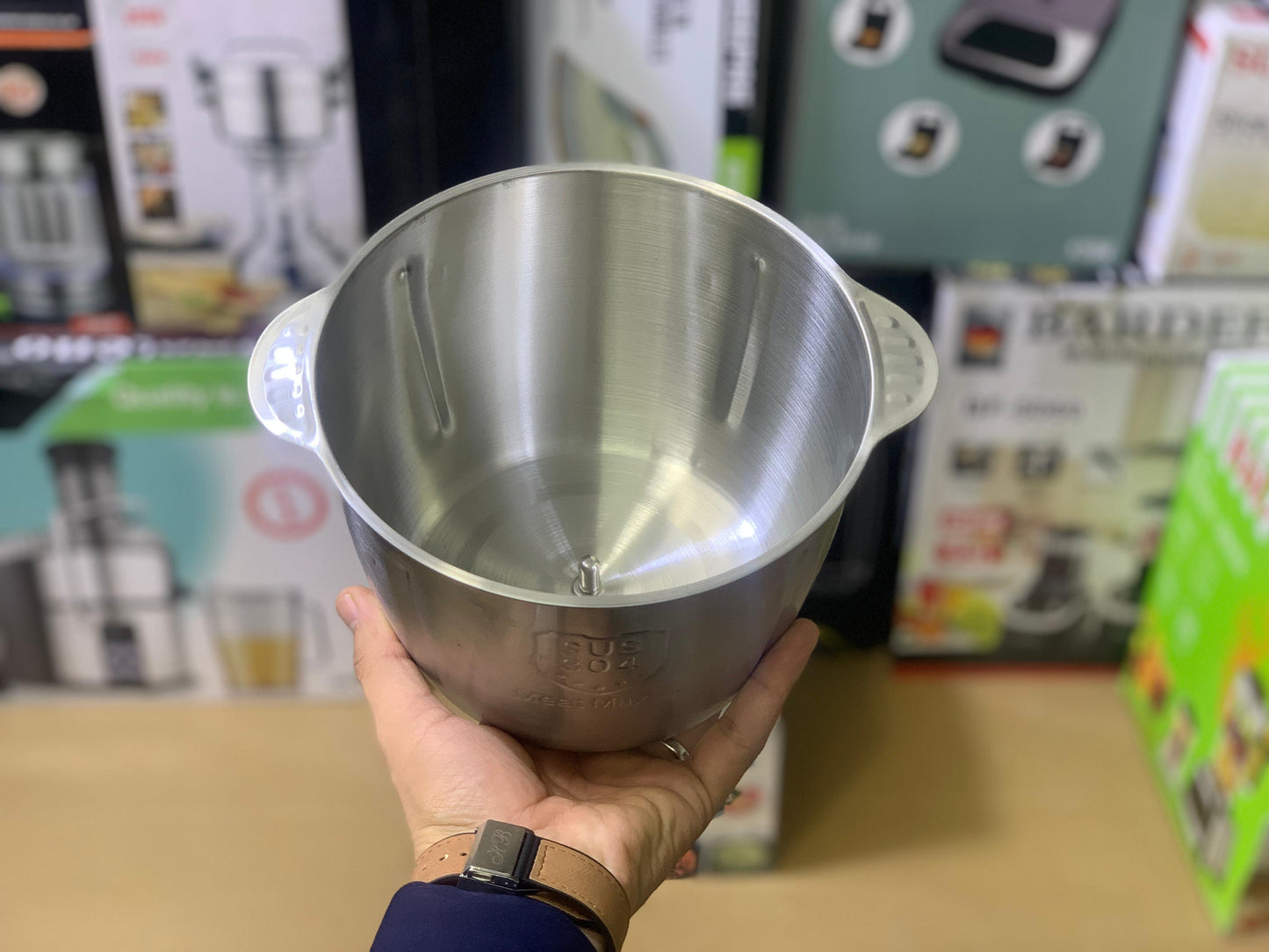 Silver crest 8 in 1 Food Chopper, Lasi Maker and Manual Chopper Full Copper Motor