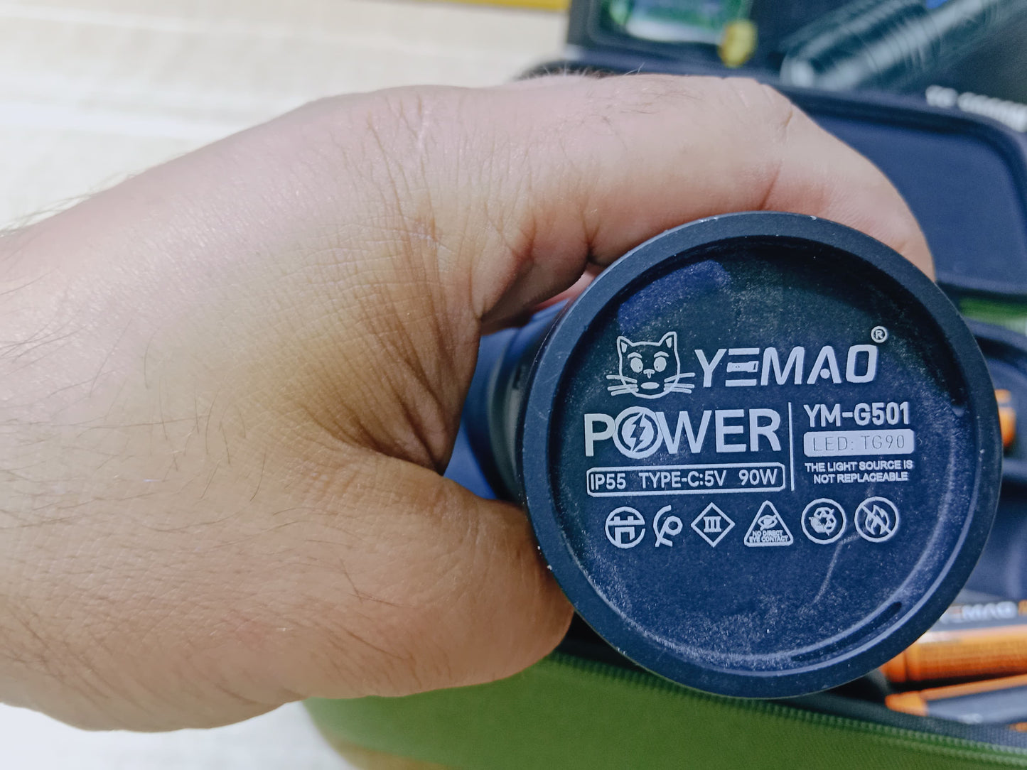 LED Flashlight Ym- G501 l Campaign Torch