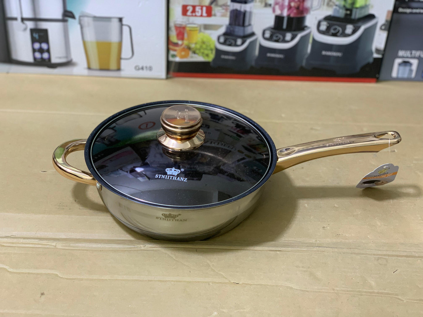 High Quality Cookware set 16 pcs Stainless steel