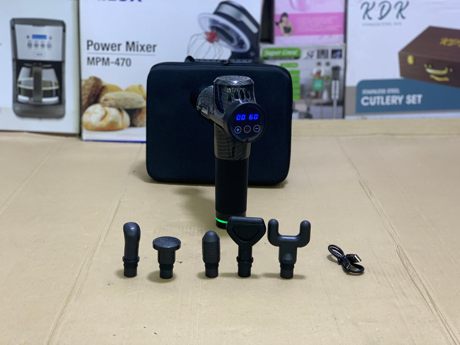 MDHL Carbon Fiber Professional Massage Gun Kit