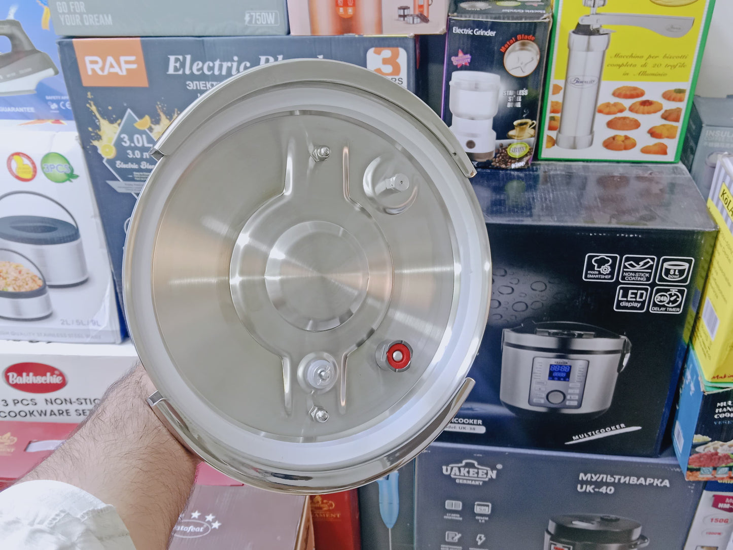 Inox Pressure Cooker With Advance Safety