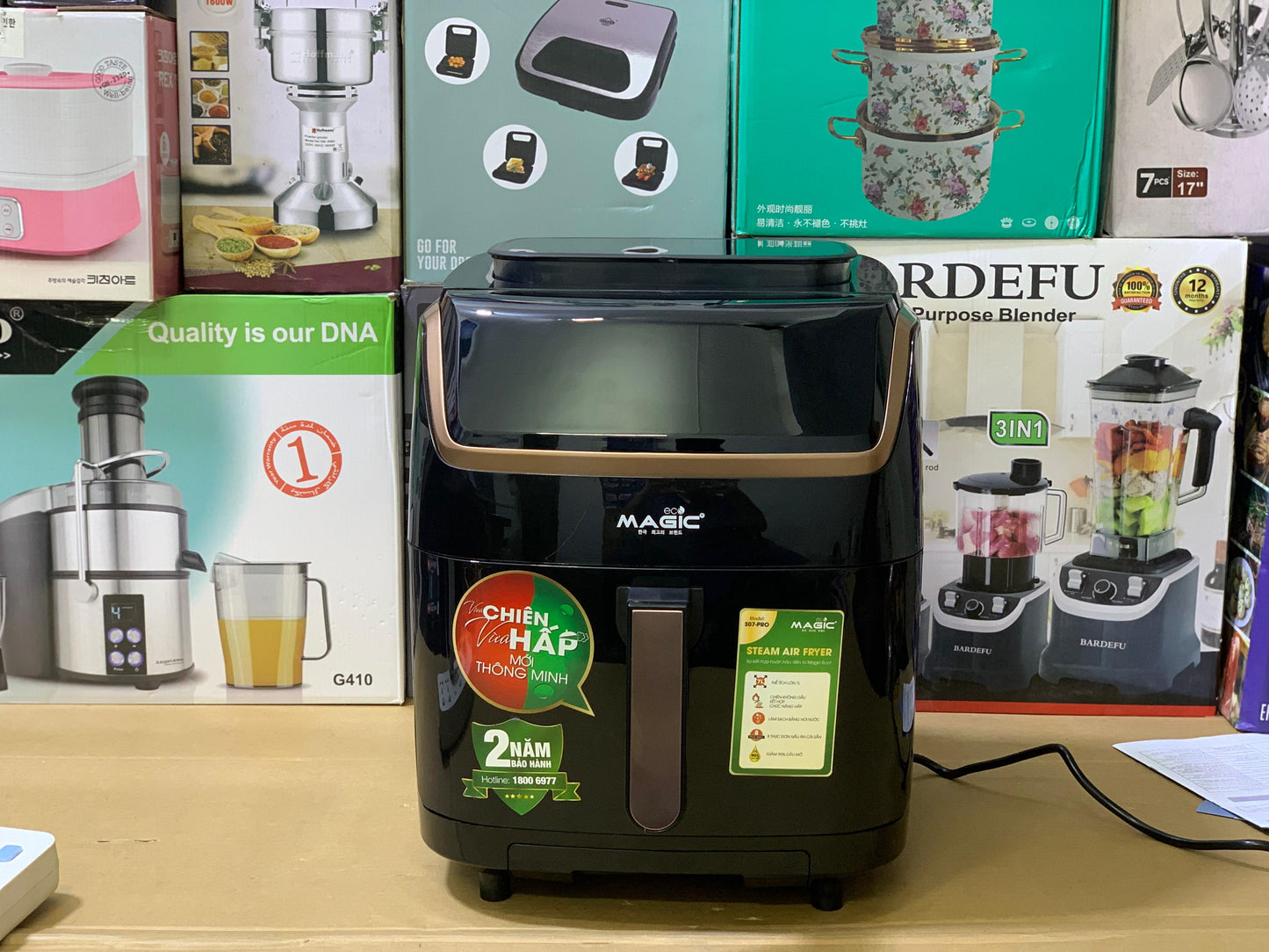 Magic Steam Air Fryer|7L and 1700W