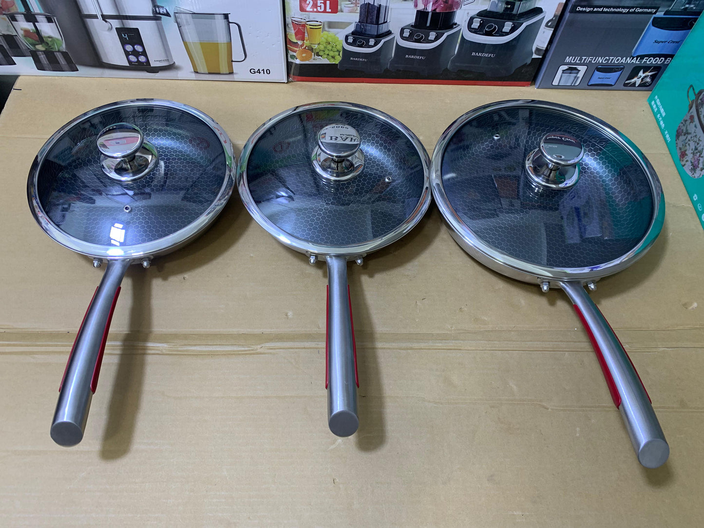 Shallow Skillet Laser Coating Non Stick