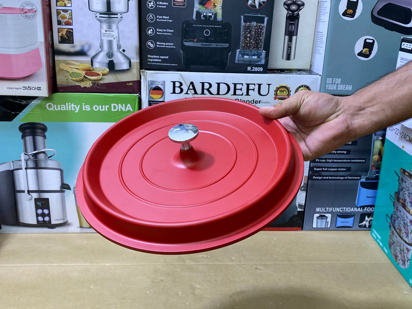 UAKEEN 7 pieces Die-Casting Aluminium Cookware Set|VK-21