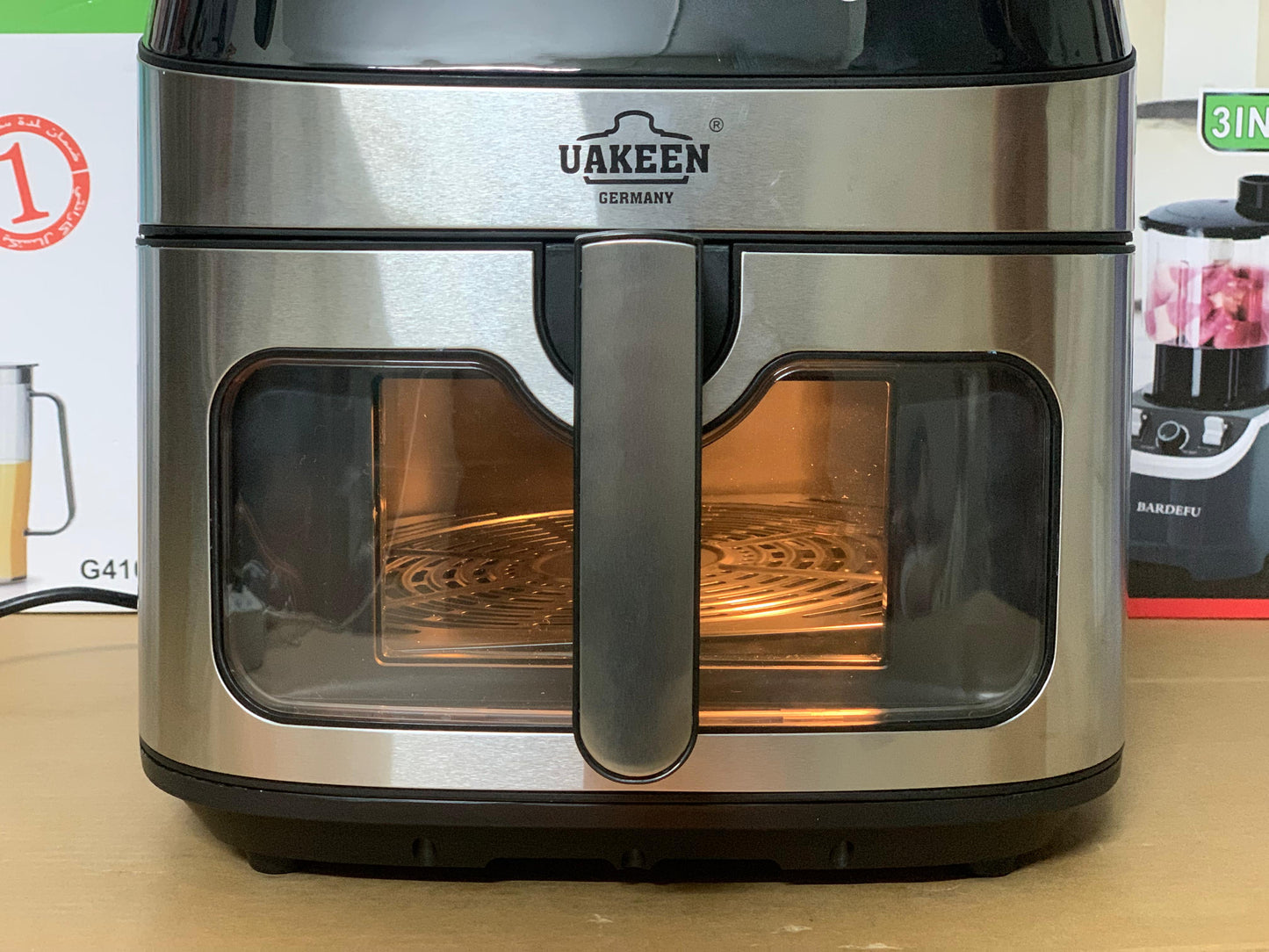 Uakeen Germany Digital Air Fryer 10L and 1800W | ZL-1706