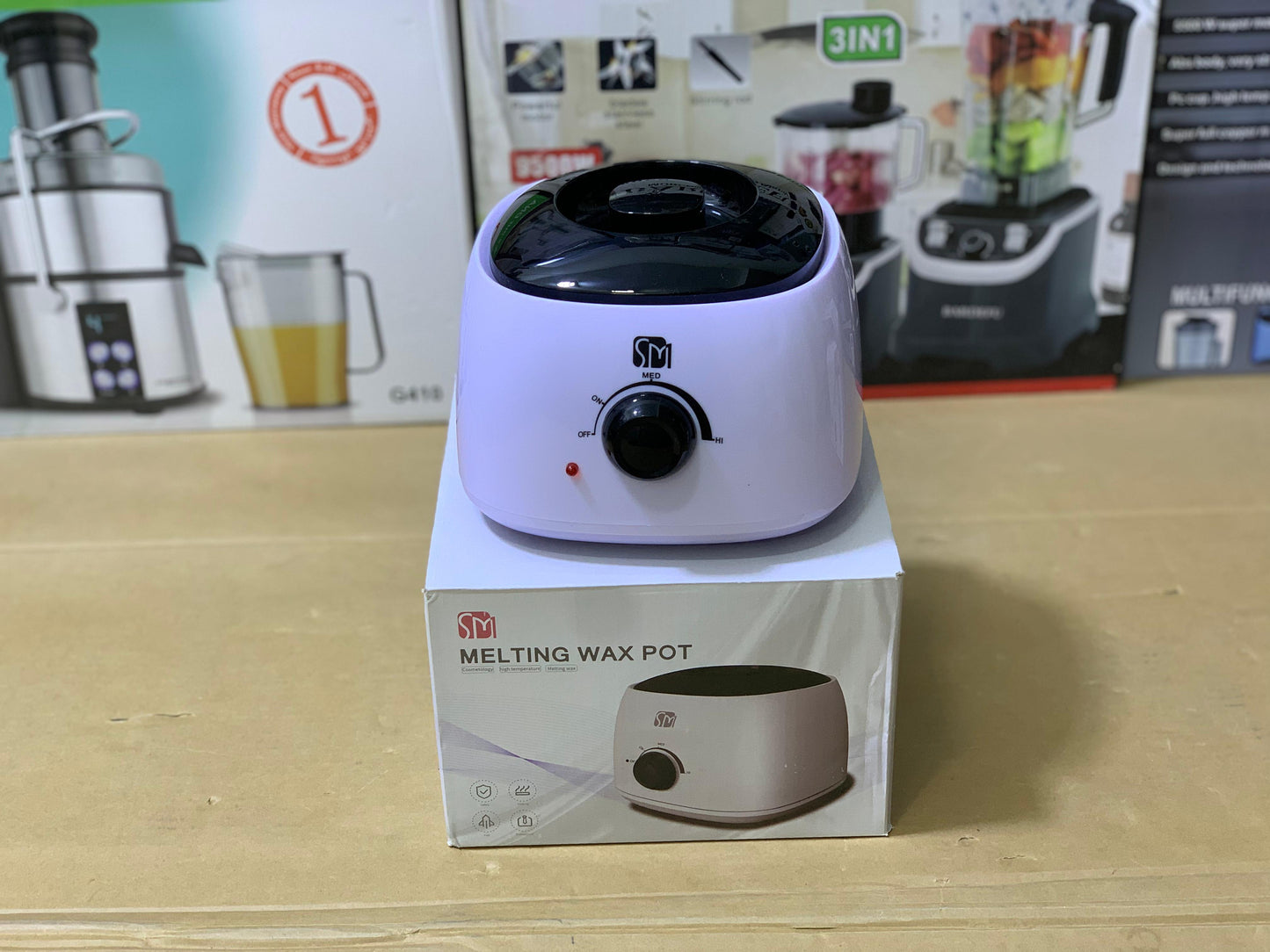 Electric Wax Heater 100w and 400ml