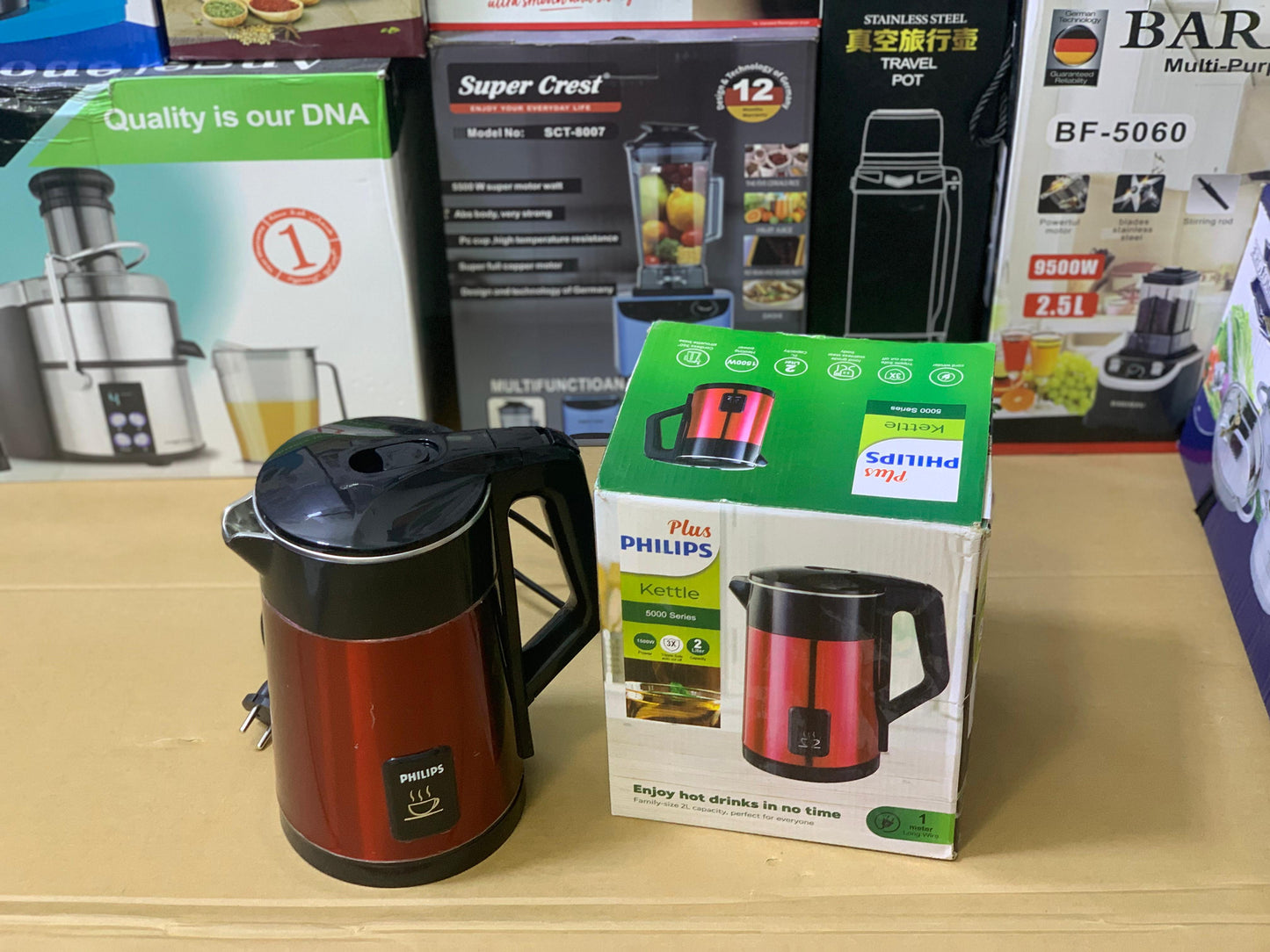 Plus Philips 2.0 Liters High Quality Electric Automatic Kettle with most advanced technology and material