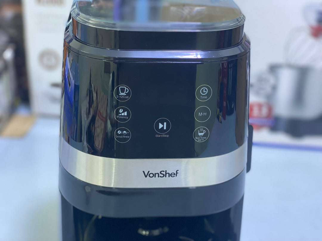 VonShef Bean to Coffee Machine 1.5L