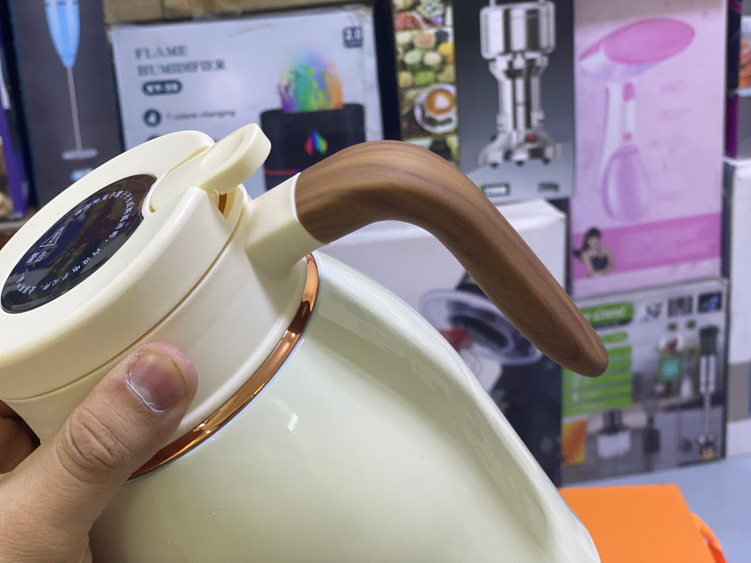 Portable Tea Pot with Temperature indicator Sus 316 Stainless Steel