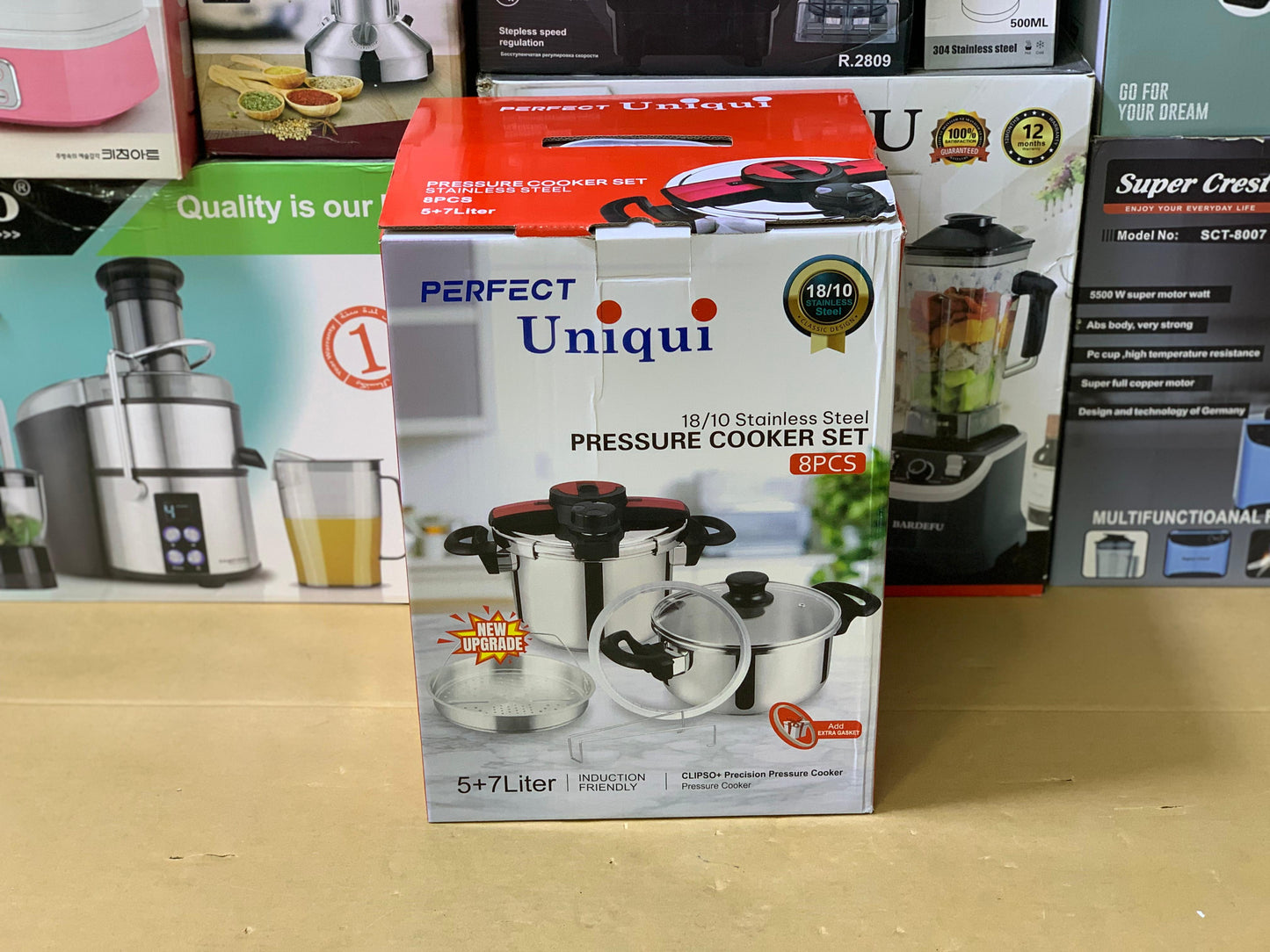 Perfect uniqui 3 in 1 Pressure Cooker 5L and 7L