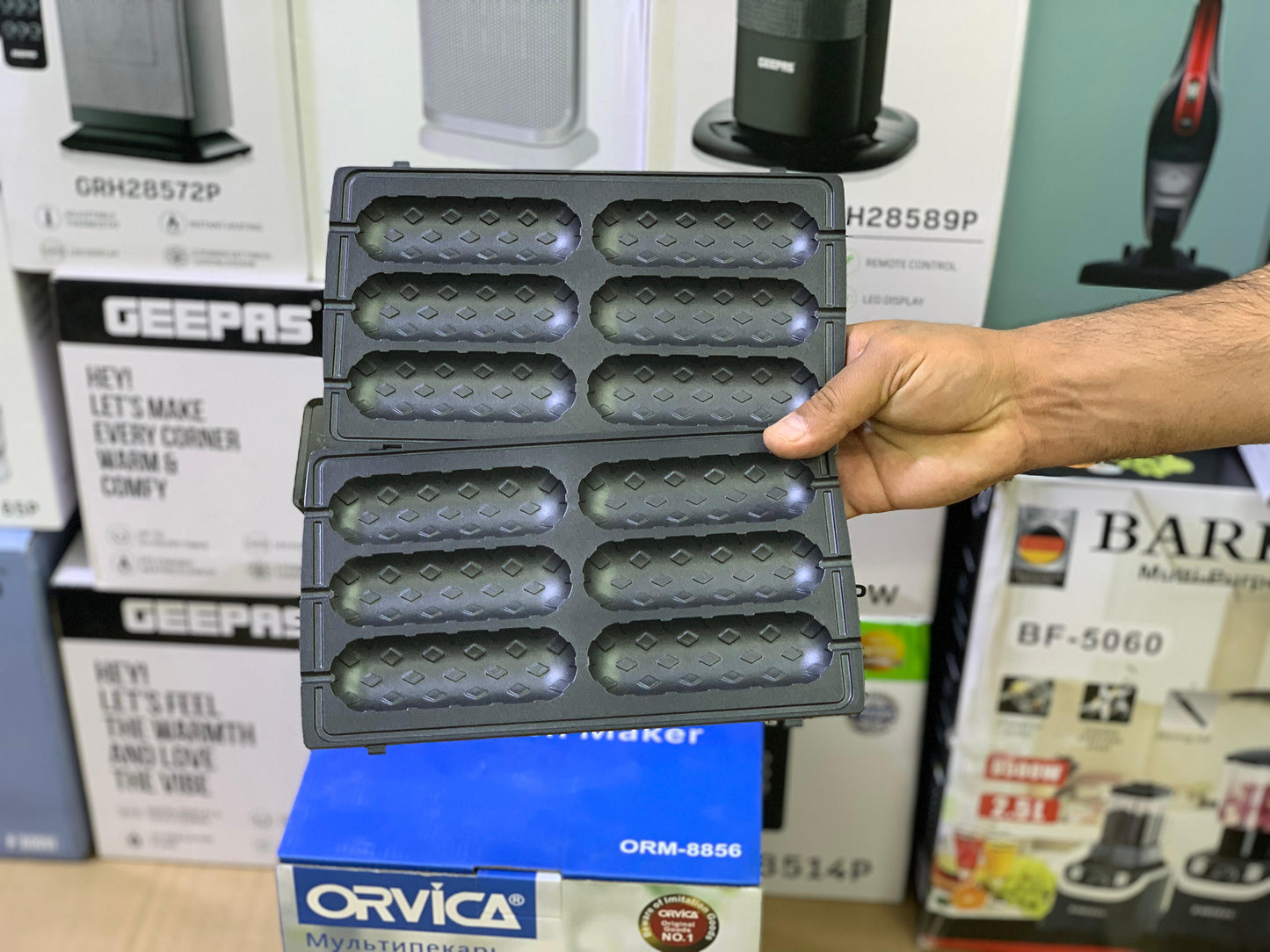 Orvica Sandwich Maker 12 in 1 complete set