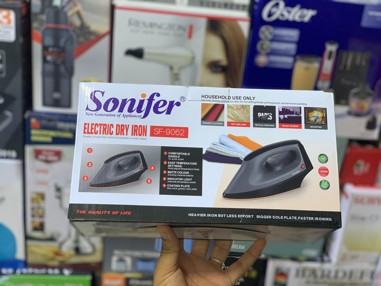 Sonifer  Electric Dry Iron | |1200W | SF-9062