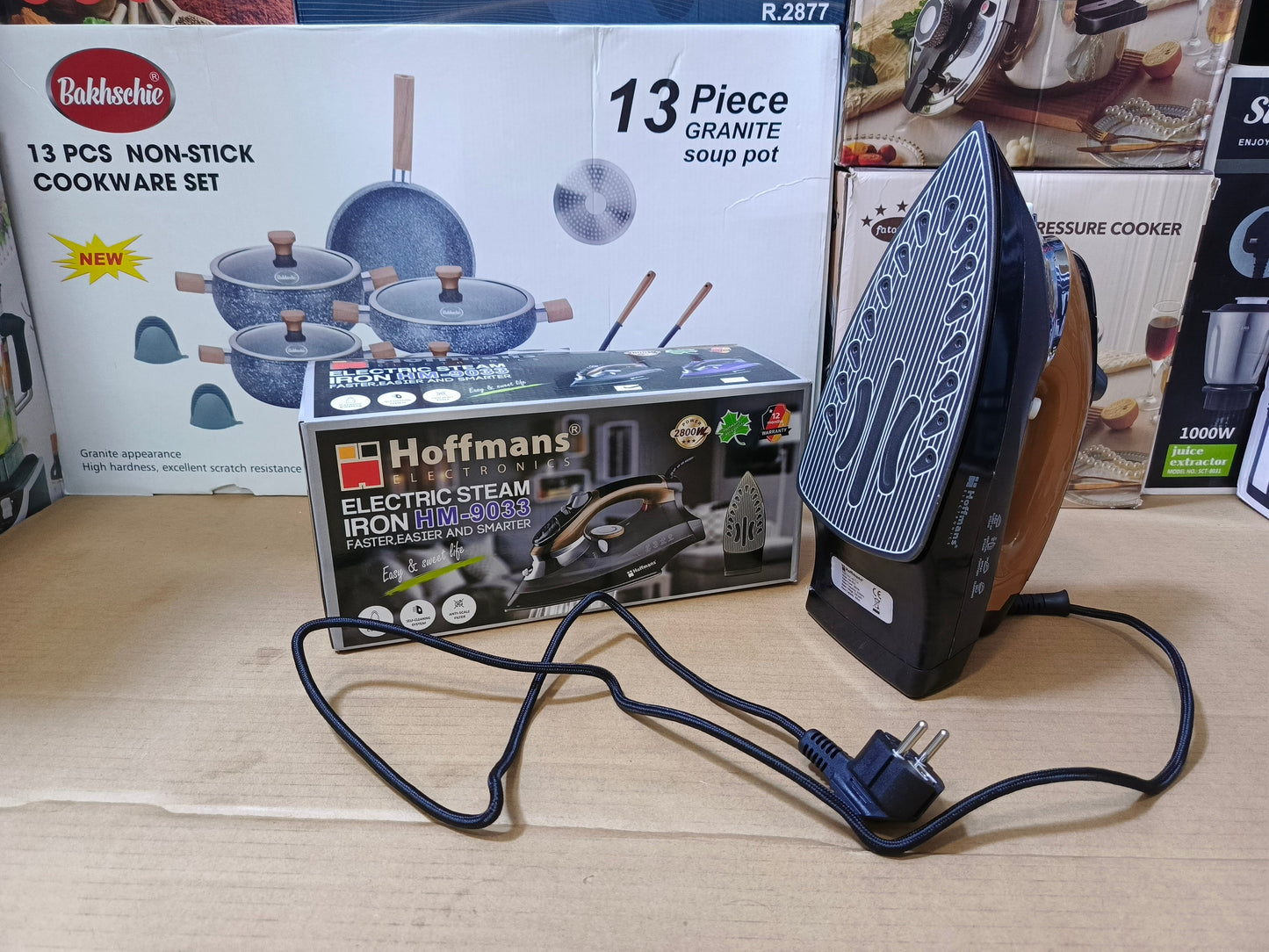 Hoffmans Steam Iron | HM-9033 2800W