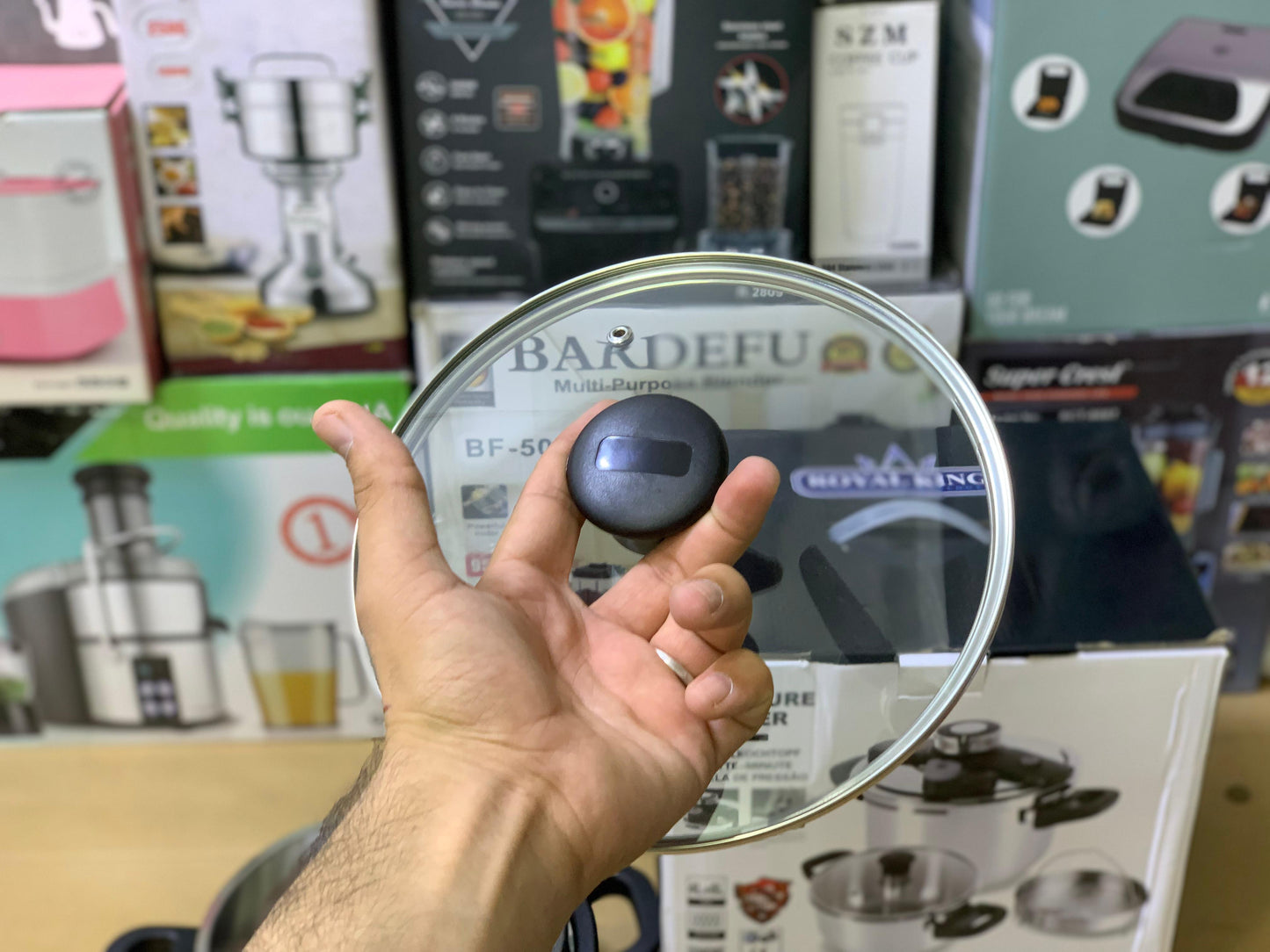 Royal King 3 in 1 Pressure 4L and 6L Stainless Steel