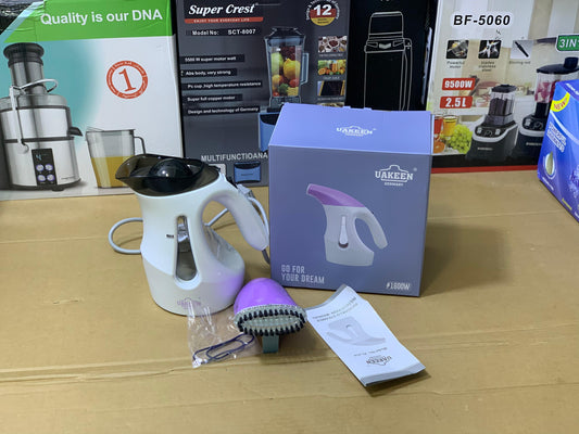 Uakeen Germany 2in1 Handheld Steamer and Kettle 250ml and 1200 watt