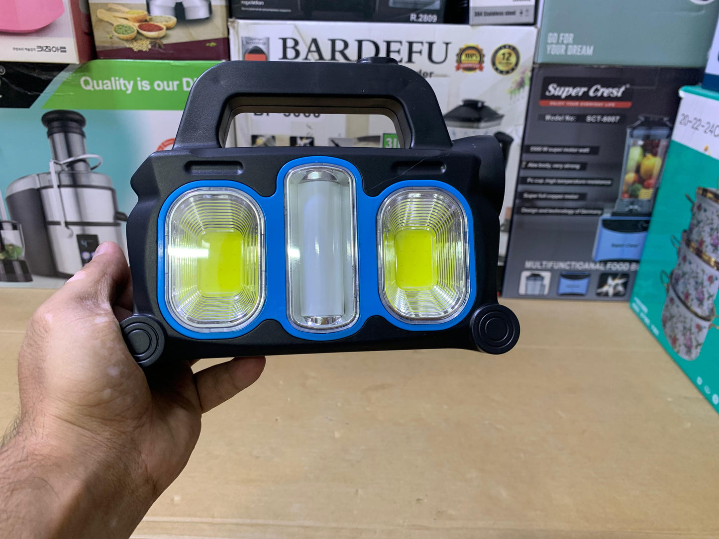 Hurry Bolt Solar Work Light HB-6168