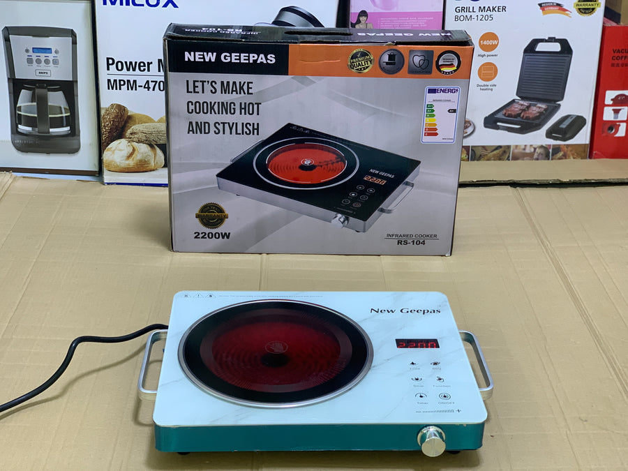 New Geepas Infrared Cooker (RS-104)