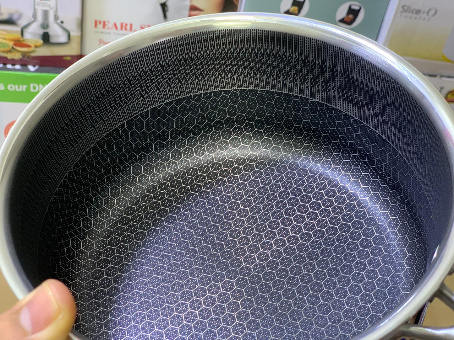 Laser Coating Sauce Pans 18cm And 20cm