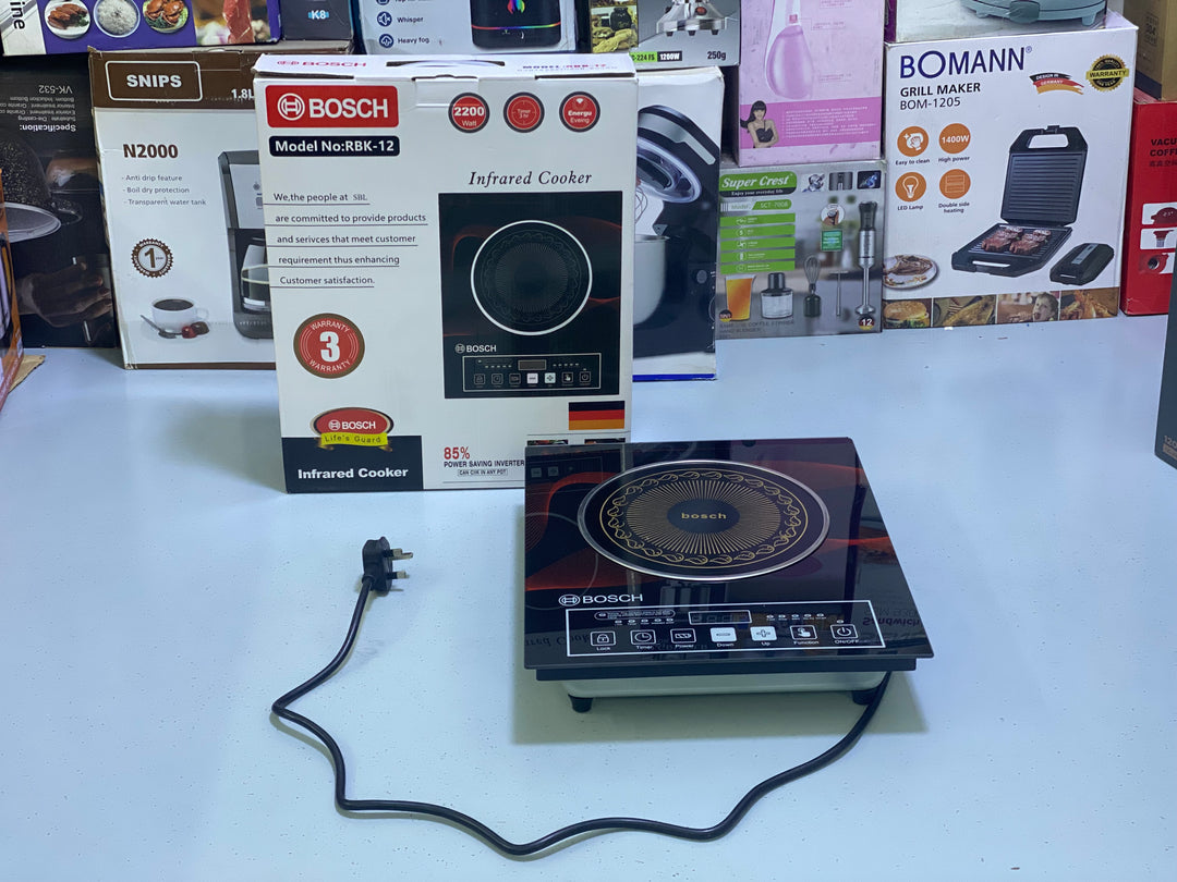 Bosch Electric Infrared Cooker - 2200w Cooking Stove